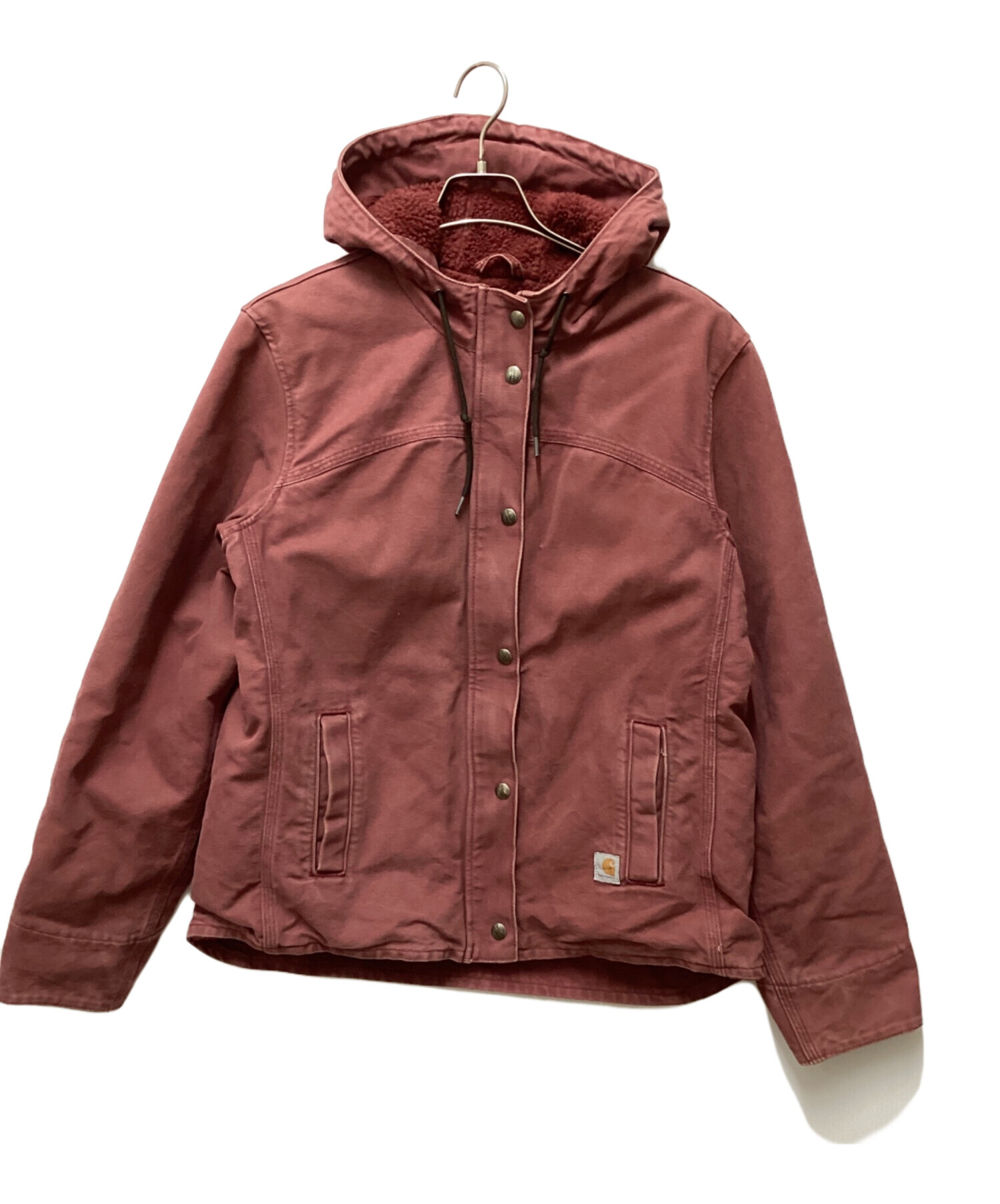 古着 CARHARTT/ カーハート/ サンドストーンフードジャケット/裏地ボア 中古・古着通販】CarHartt (カーハート) サンドストーンバークレー