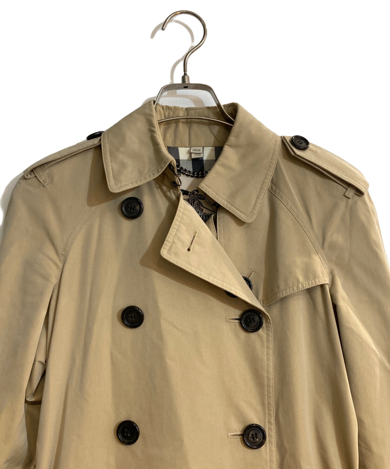 中古・古着通販】BURBERRY (バーバリー) 裏ノヴァチェックトレンチ