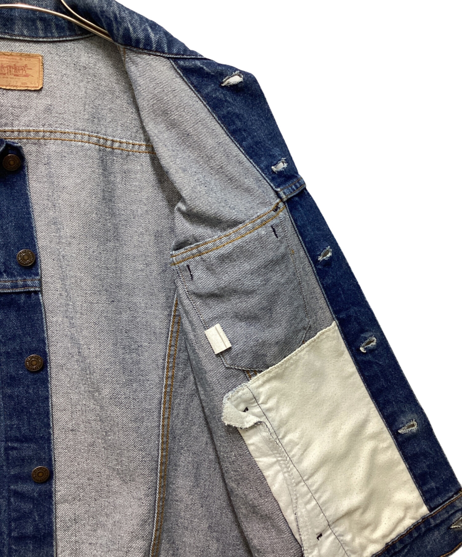 中古・古着通販】LEVI'S (リーバイス) 4thデニムジャケット インディゴ