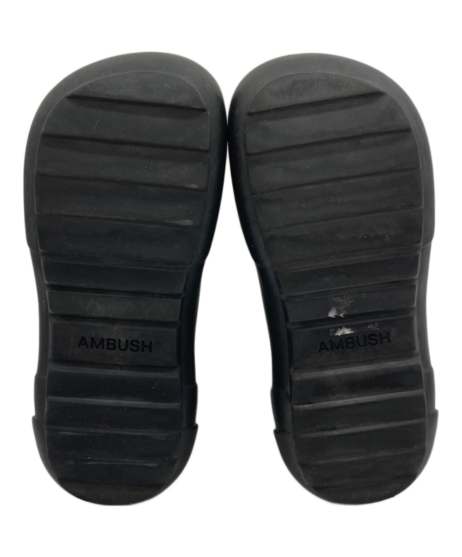 中古・古着通販】AMBUSH (アンブッシュ) ラバーブーツ ブラック サイズ