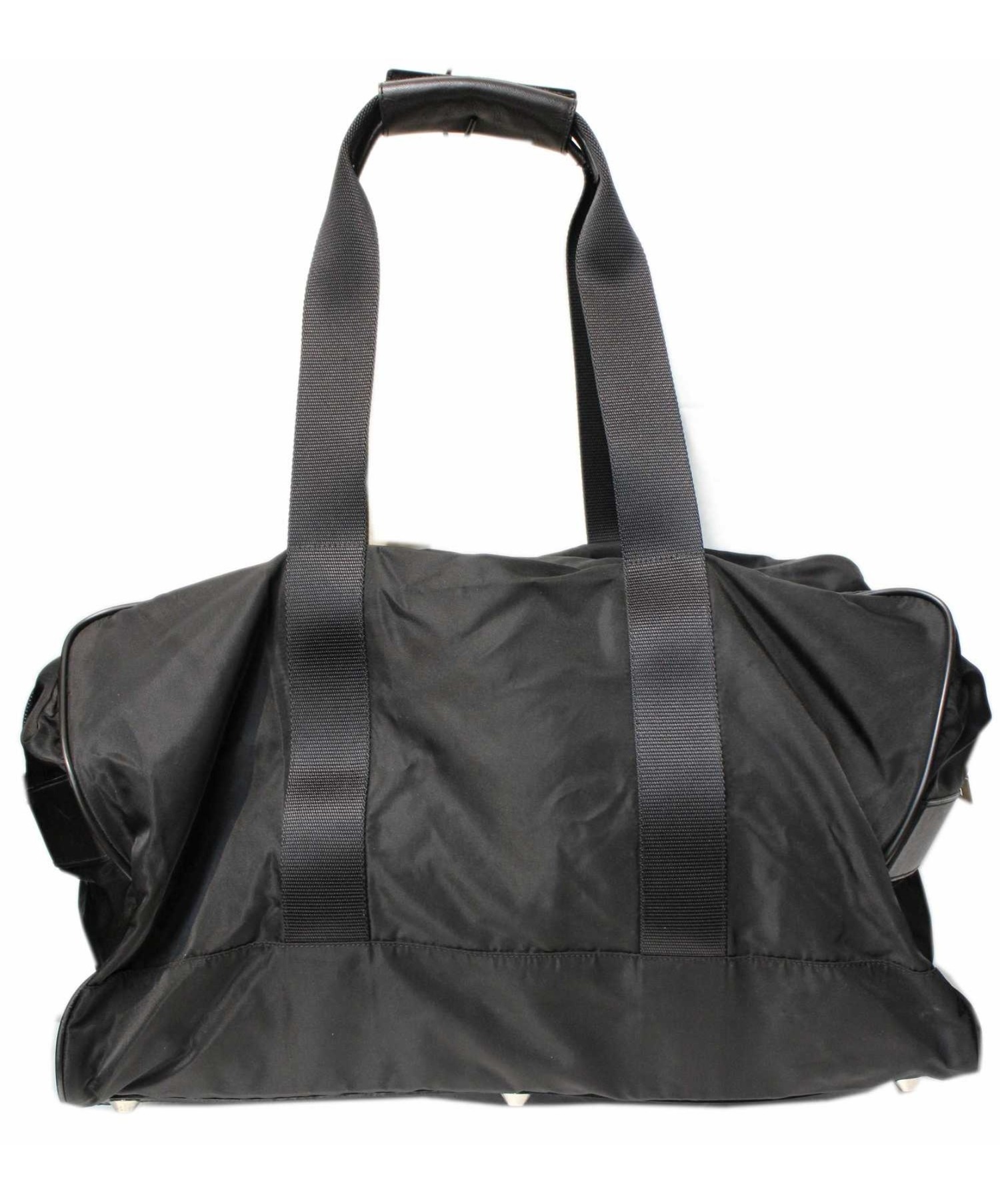 中古・古着通販】PRADA (プラダ) ナイロンボストンバッグ ブラック