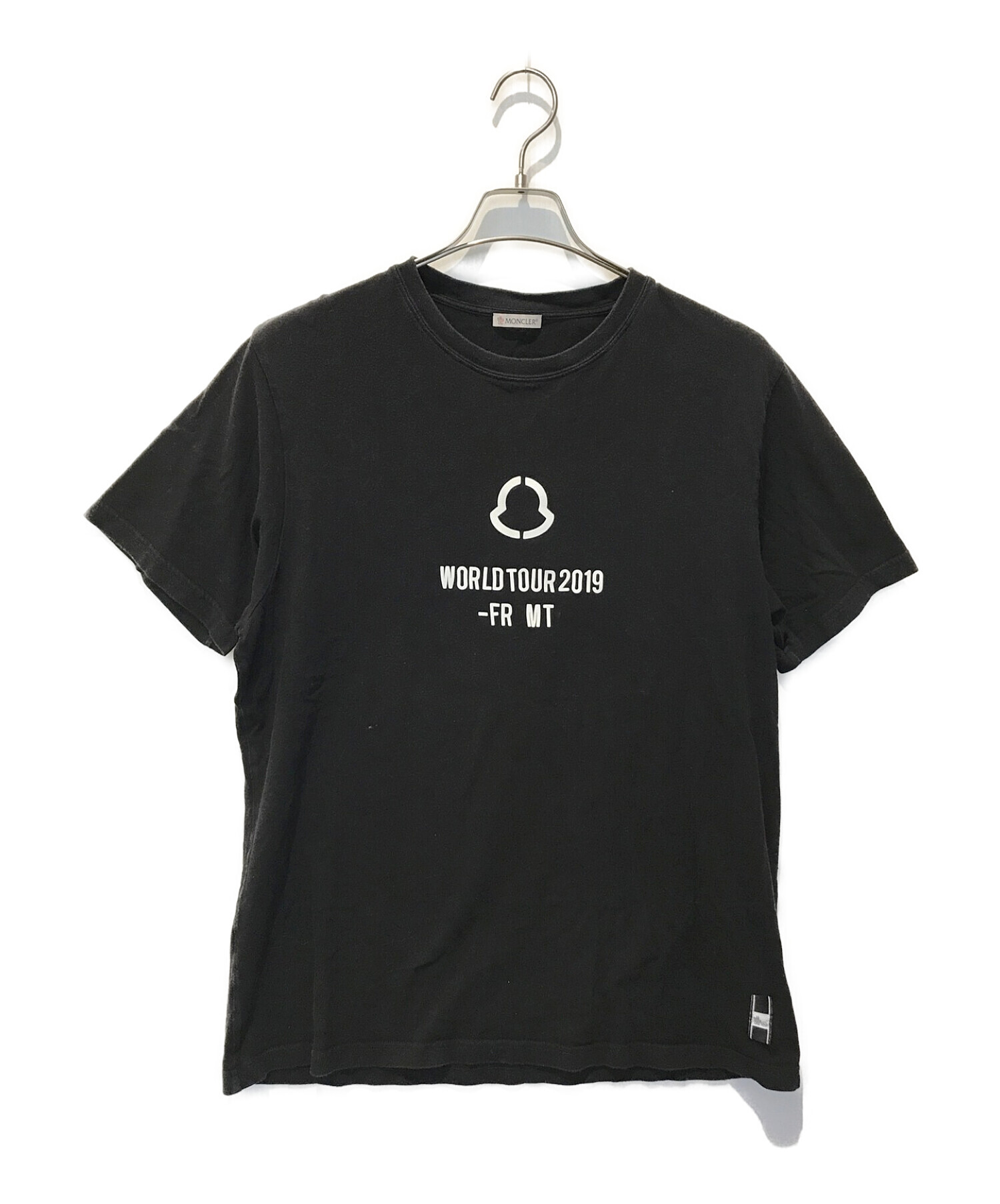 モンクレール　Tシャツ　黒　Lサイズ　未使用 中古・古着通販】MONCLER (モンクレール) Tシャツ ブラック サイズ:XL