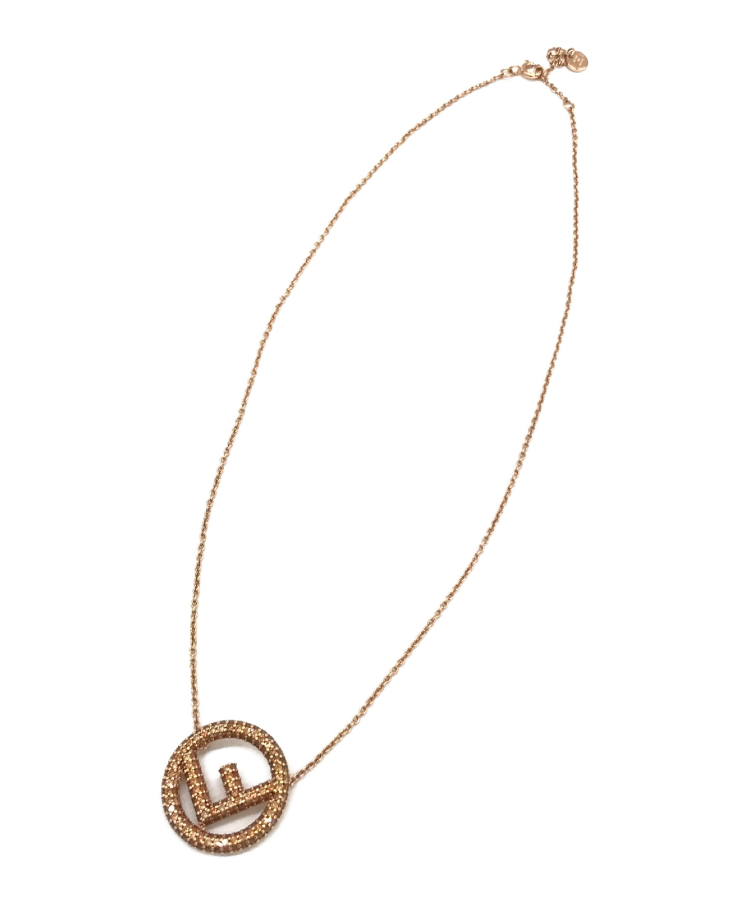 中古・古着通販】FENDI (フェンディ) エフ イズ フェンディ ネックレス  