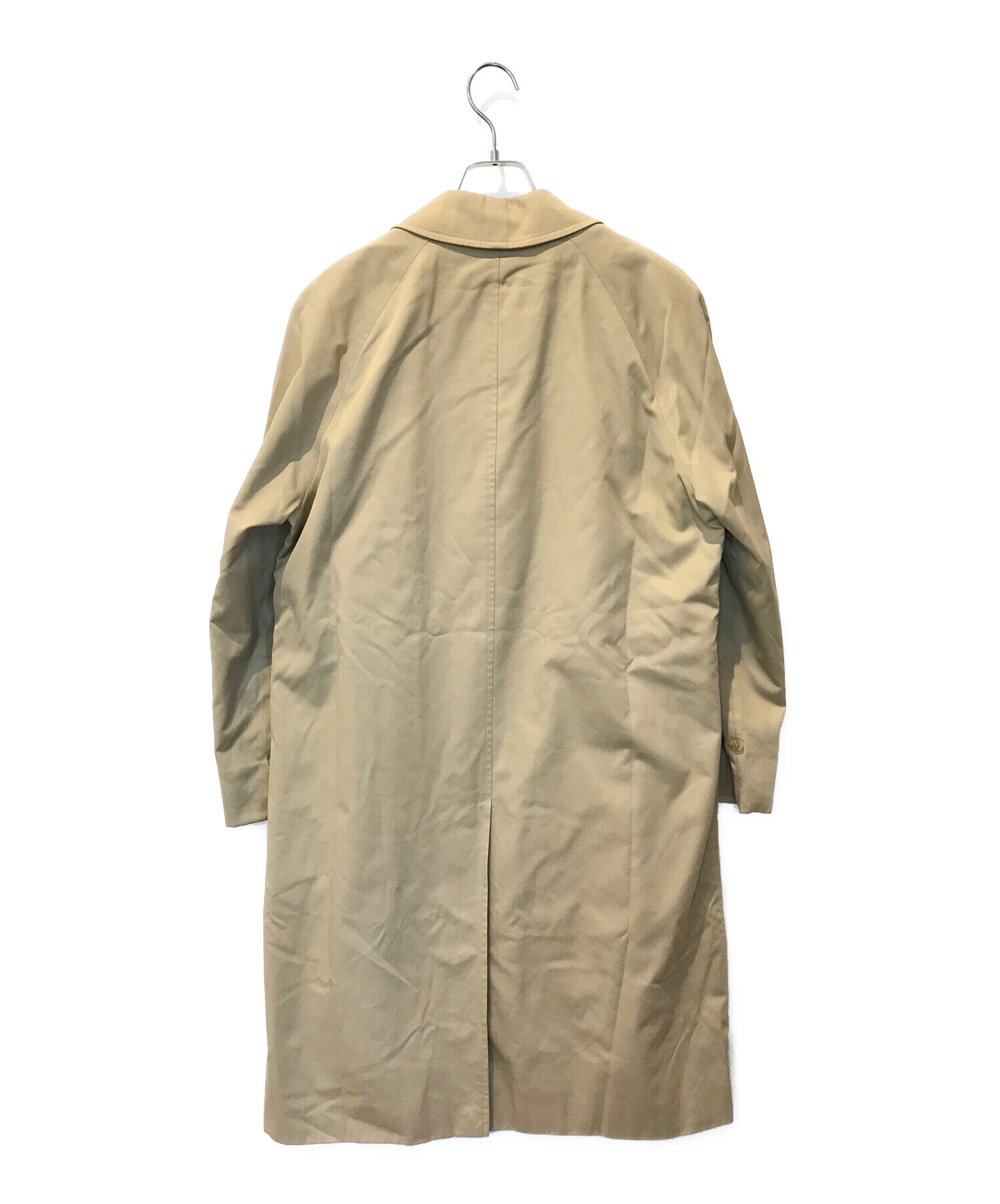 バーバリー ステンカラーコート メンズ ライナー付き ベージュ M 中古・古着通販】Burberry's (バーバリーズ) ライナー付ステンカラー