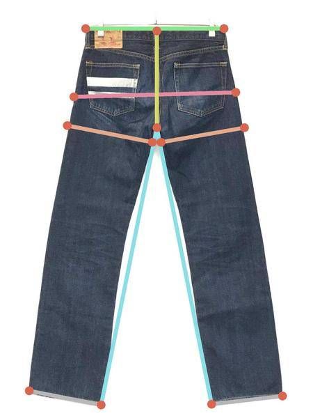 中古・古着通販】MOMOTARO JEANS (桃太郎ジーンズ) デニムパンツ  