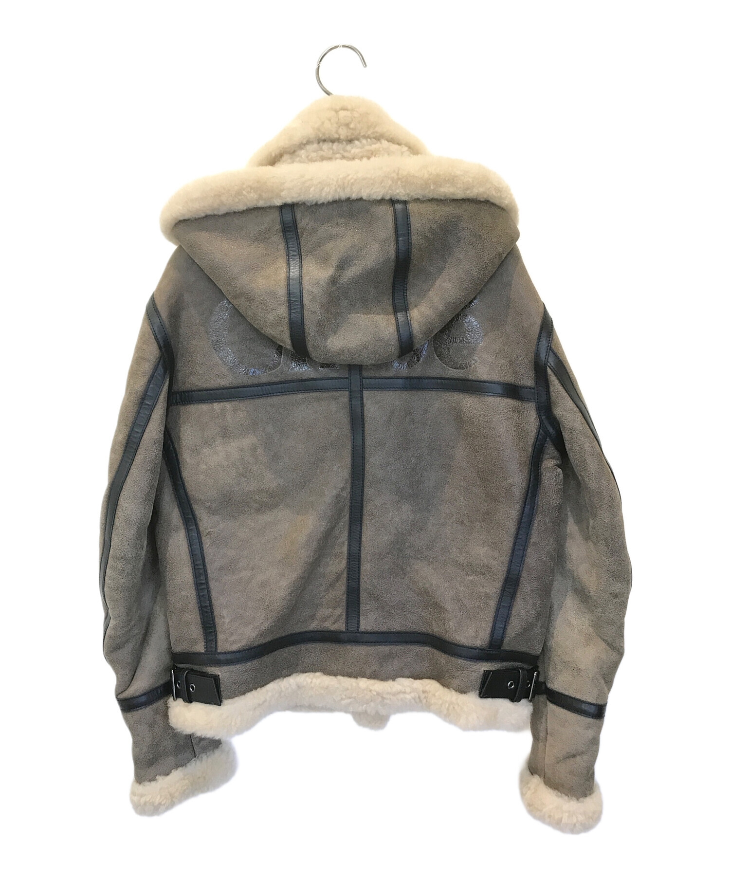 中古・古着通販】Chloe (クロエ) hood brown shearling jacket 