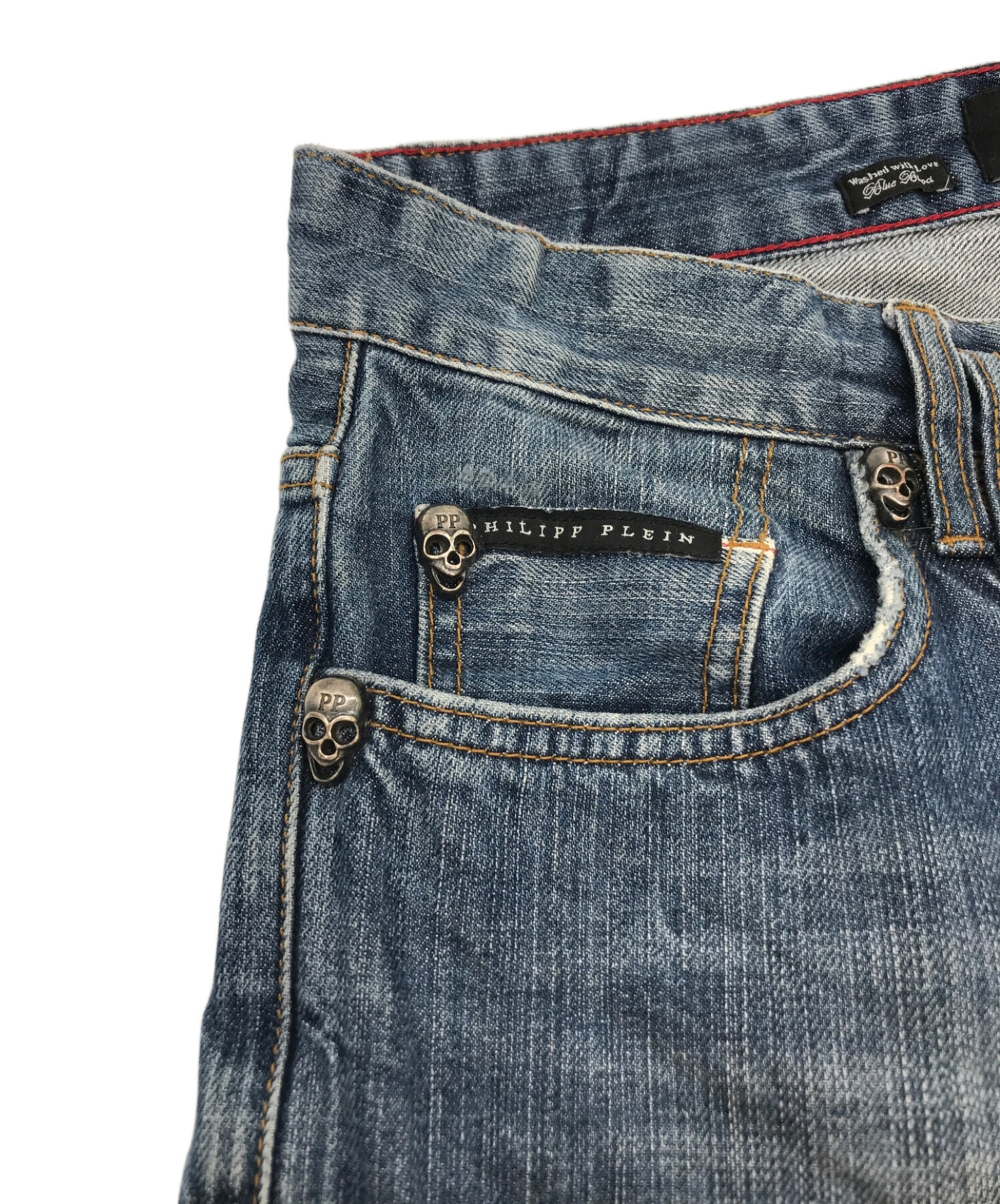 中古・古着通販】philipp plein (フィリッププレイン) デニム