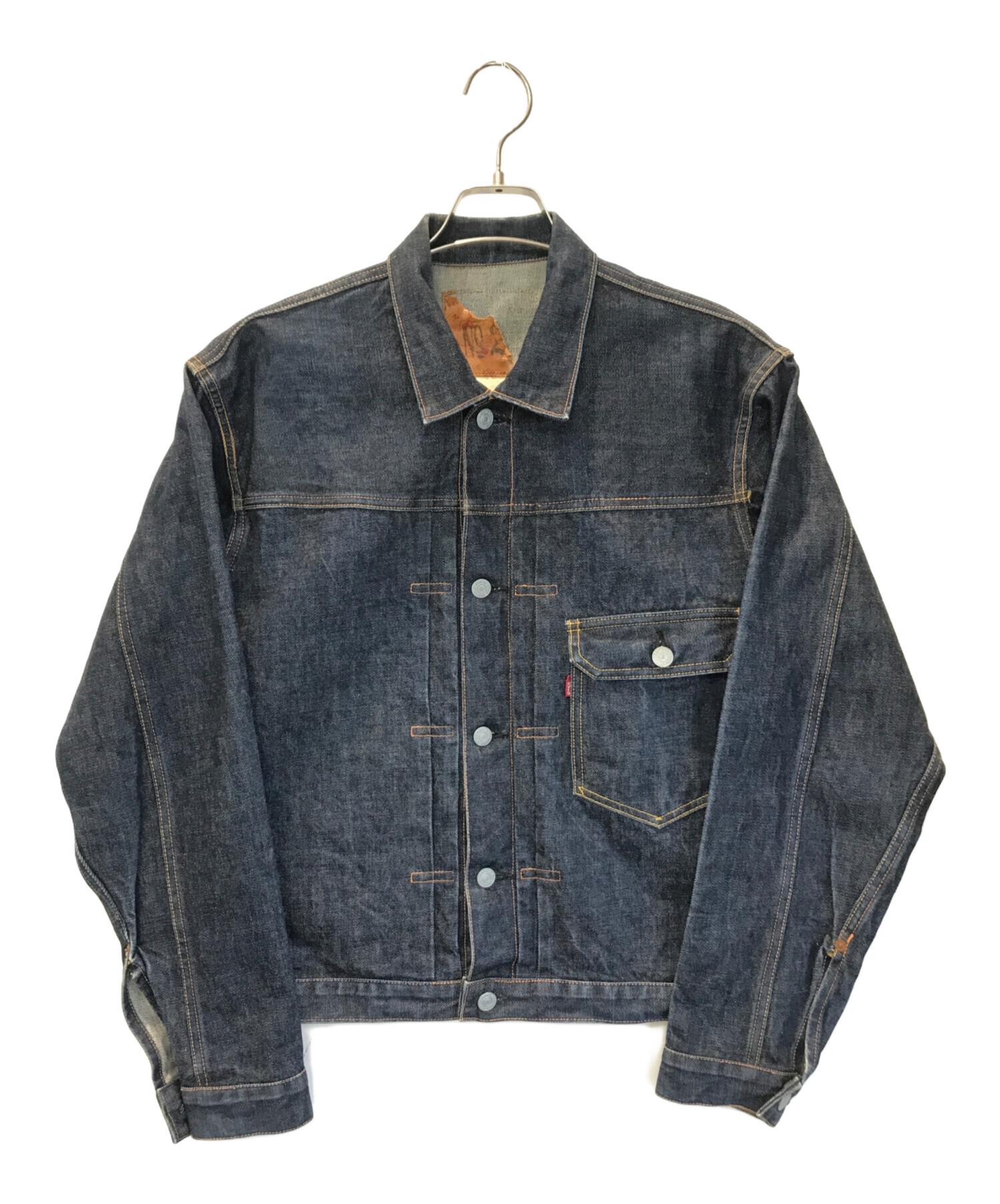 美品　豪華刺繍　evisu エヴィス　デニムジャケット　スカジャン　42 美品 豪華刺繍 evisu エヴィス デニムジャケット スカジャン 42