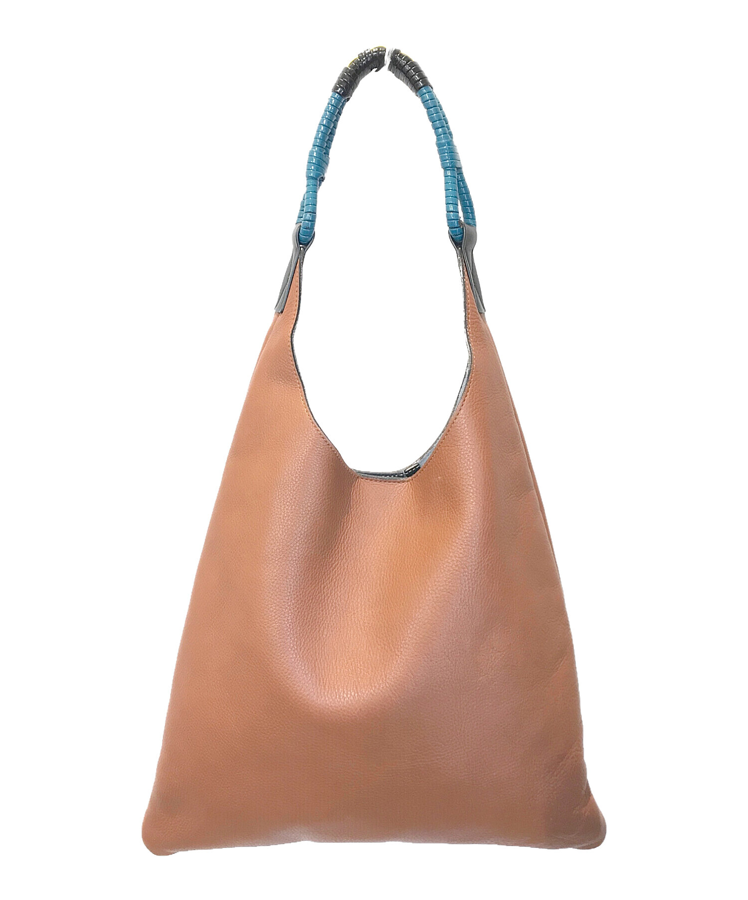 中古・古着通販】MARNI (マルニ) レザートートバッグ ブラウン サイズ 