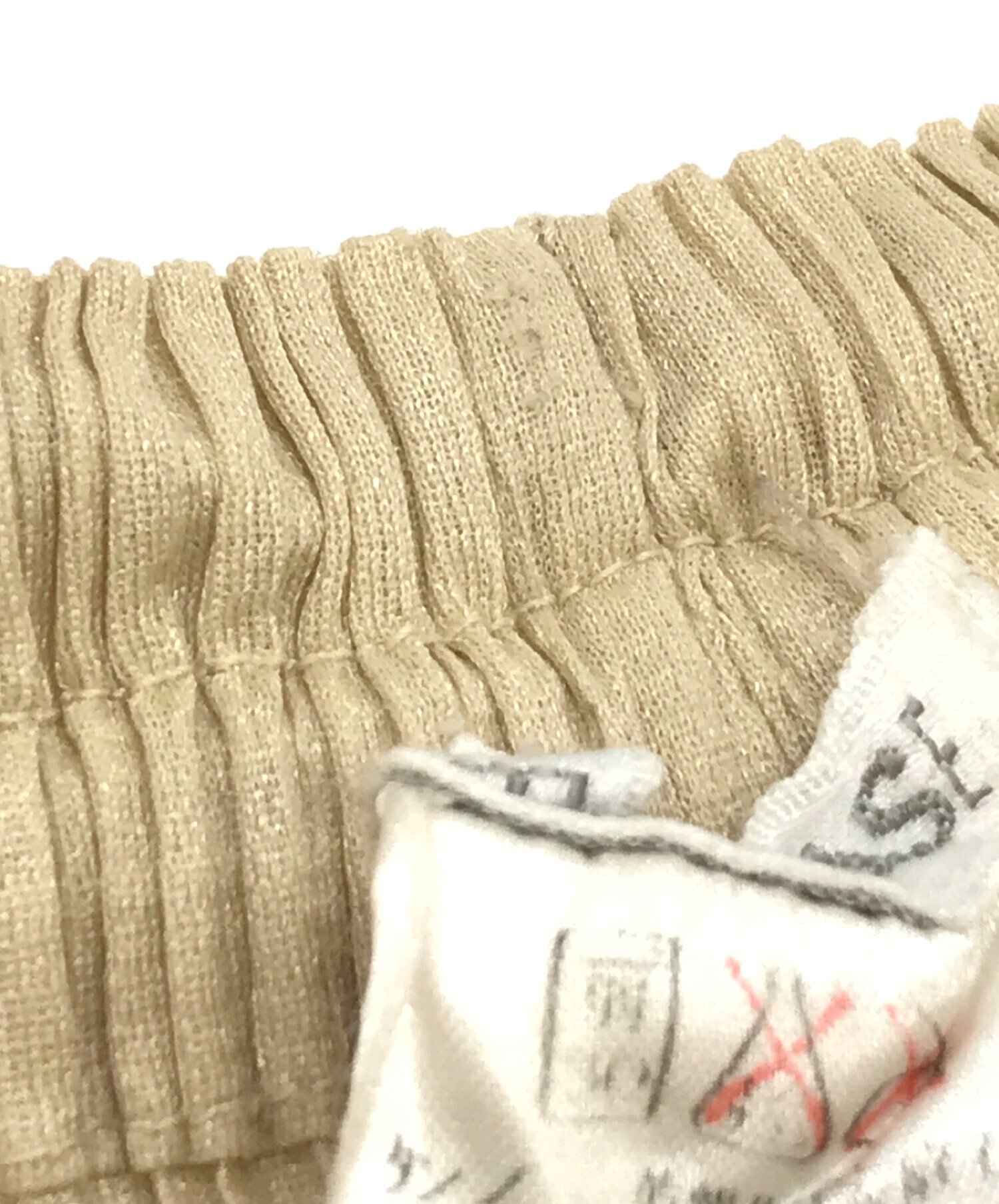 PLEATS PLEASE プリーツプリーズ　ベージュ パンツ　サイズ2 中古・古着通販】PLEATS PLEASE (プリーツプリーズ) プリーツパンツ