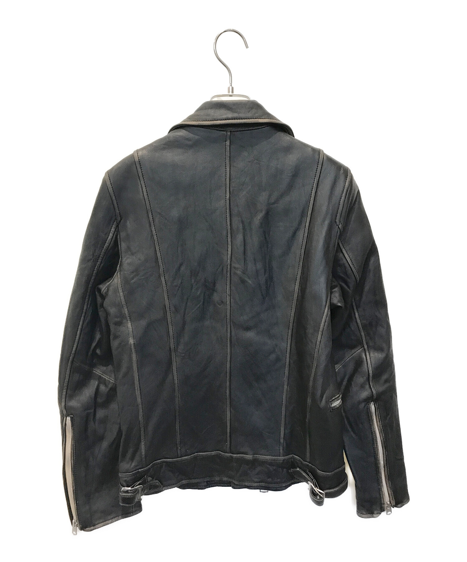 中古・古着通販】nano・universe (ナノ・ユニバース) ダブルライダース