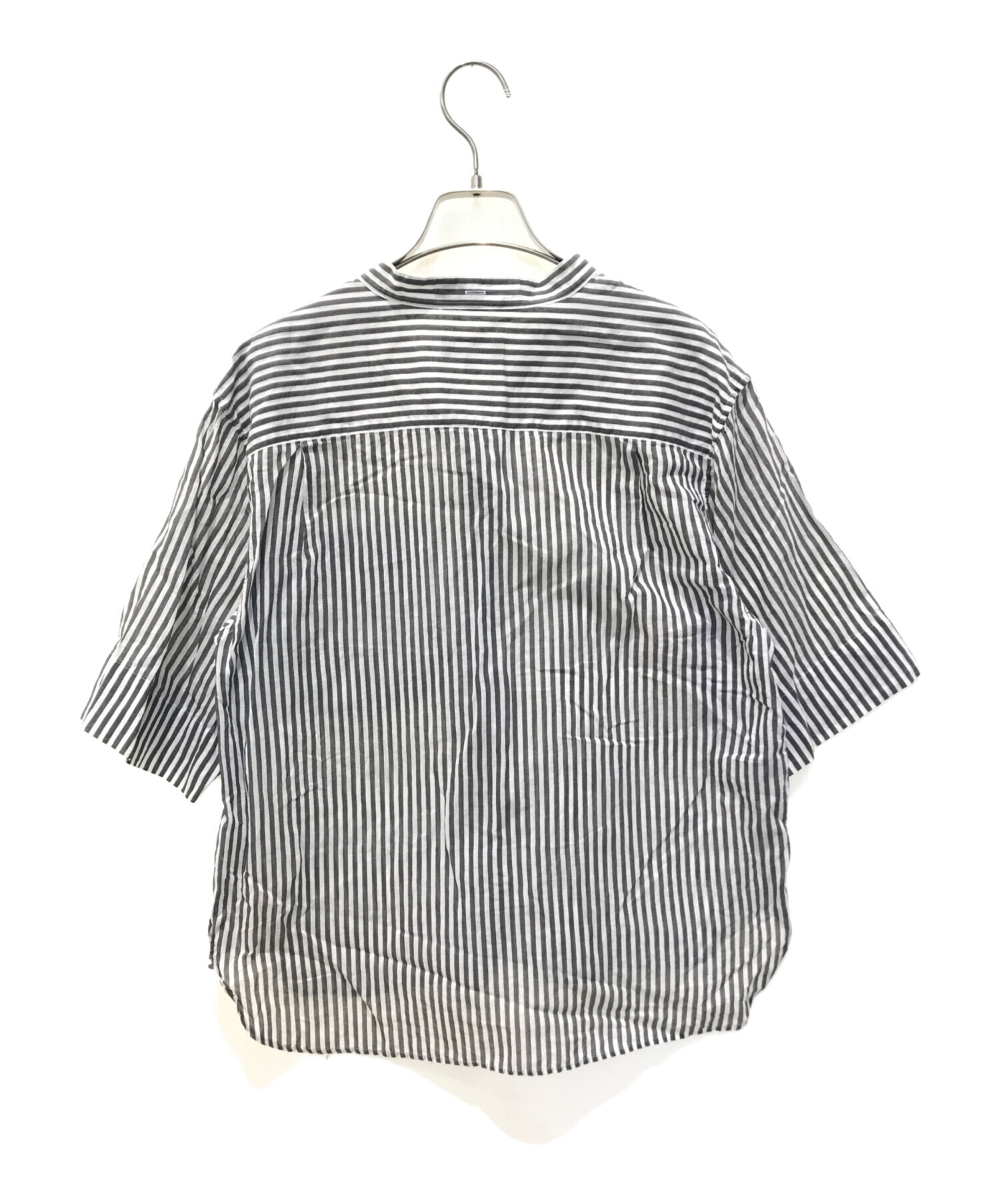 中古・古着通販】MARGARET HOWELL (マーガレットハウエル) ノーカラー 