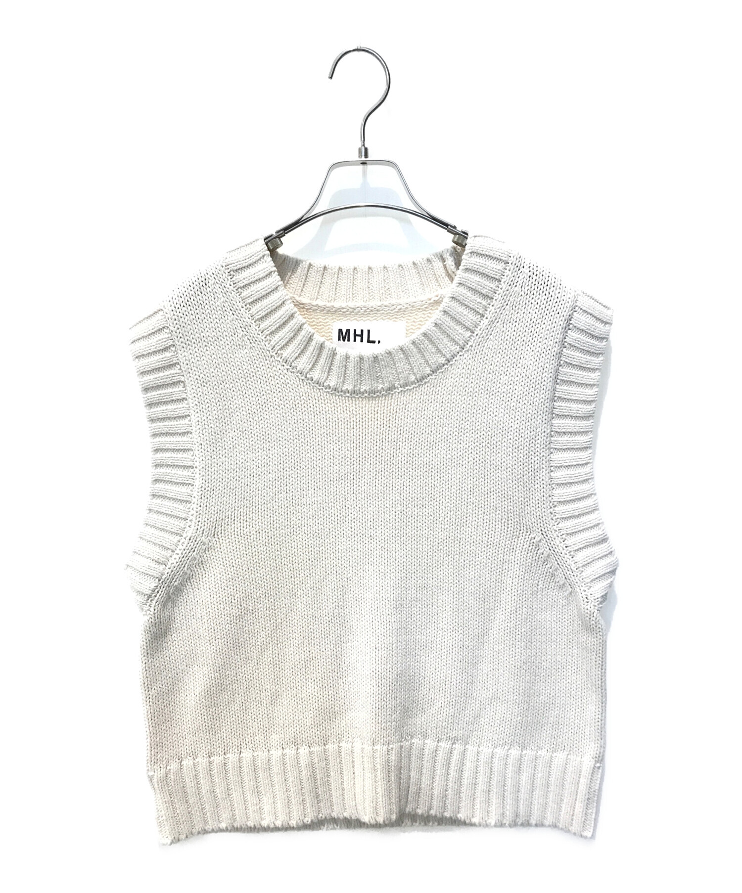 中古・古着通販】MHL (エムエイチエル) COARSE COTTON LINEN ベスト