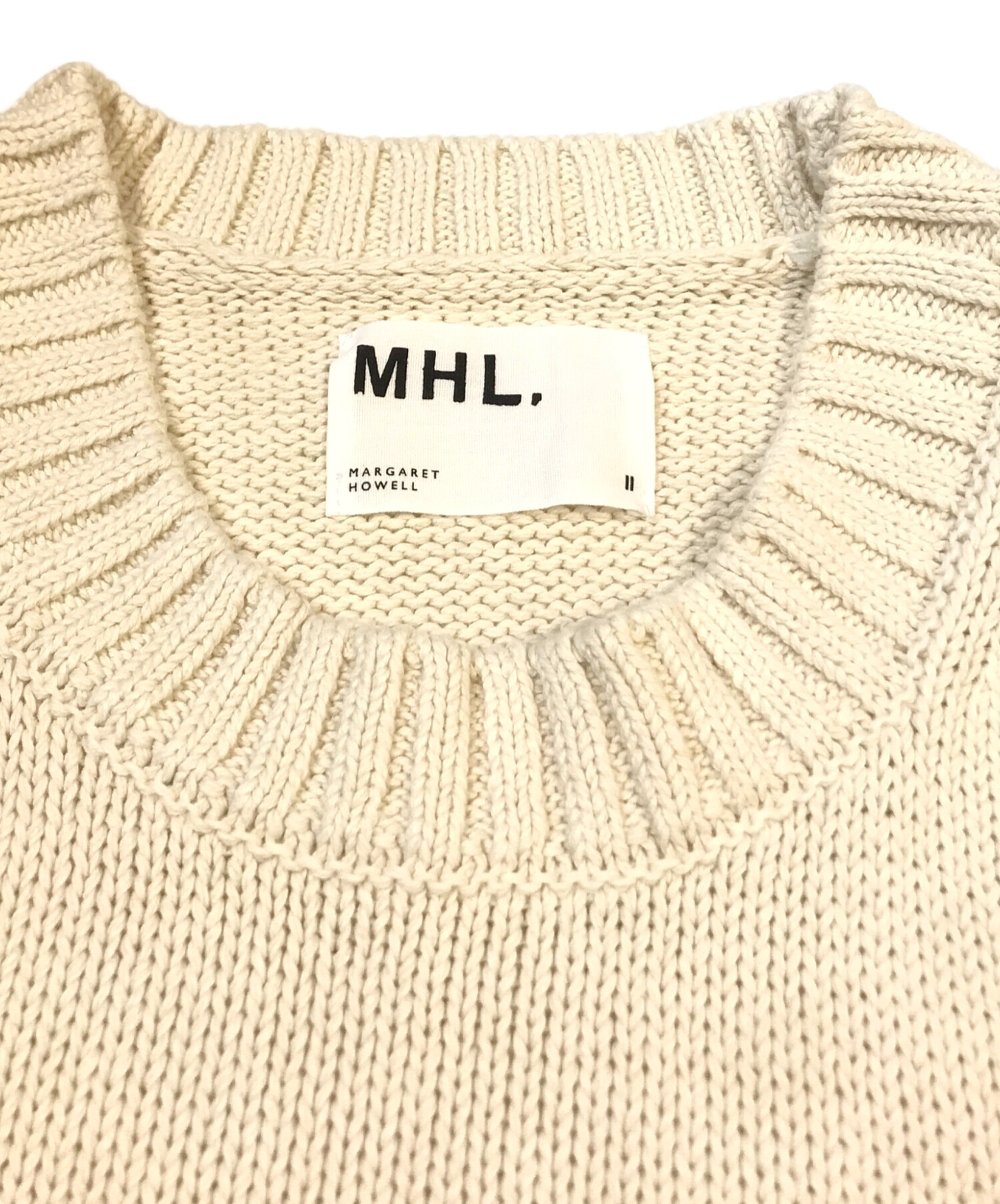 中古・古着通販】MHL (エムエイチエル) COARSE COTTON LINEN ベスト