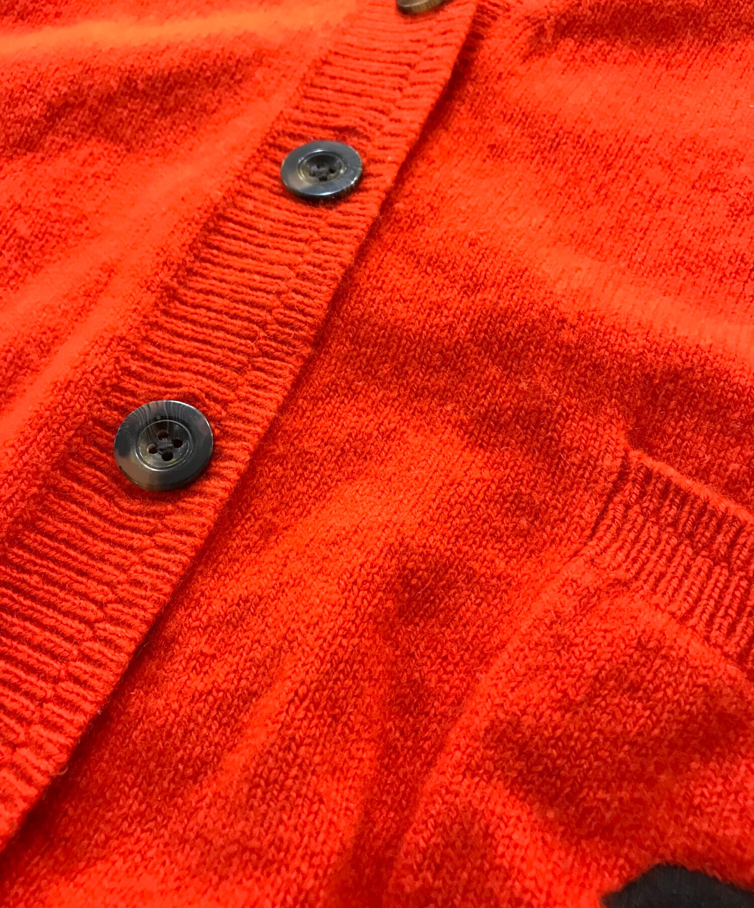 中古・古着通販】DIESEL (ディーゼル) 刺繍ニットカーディガン M