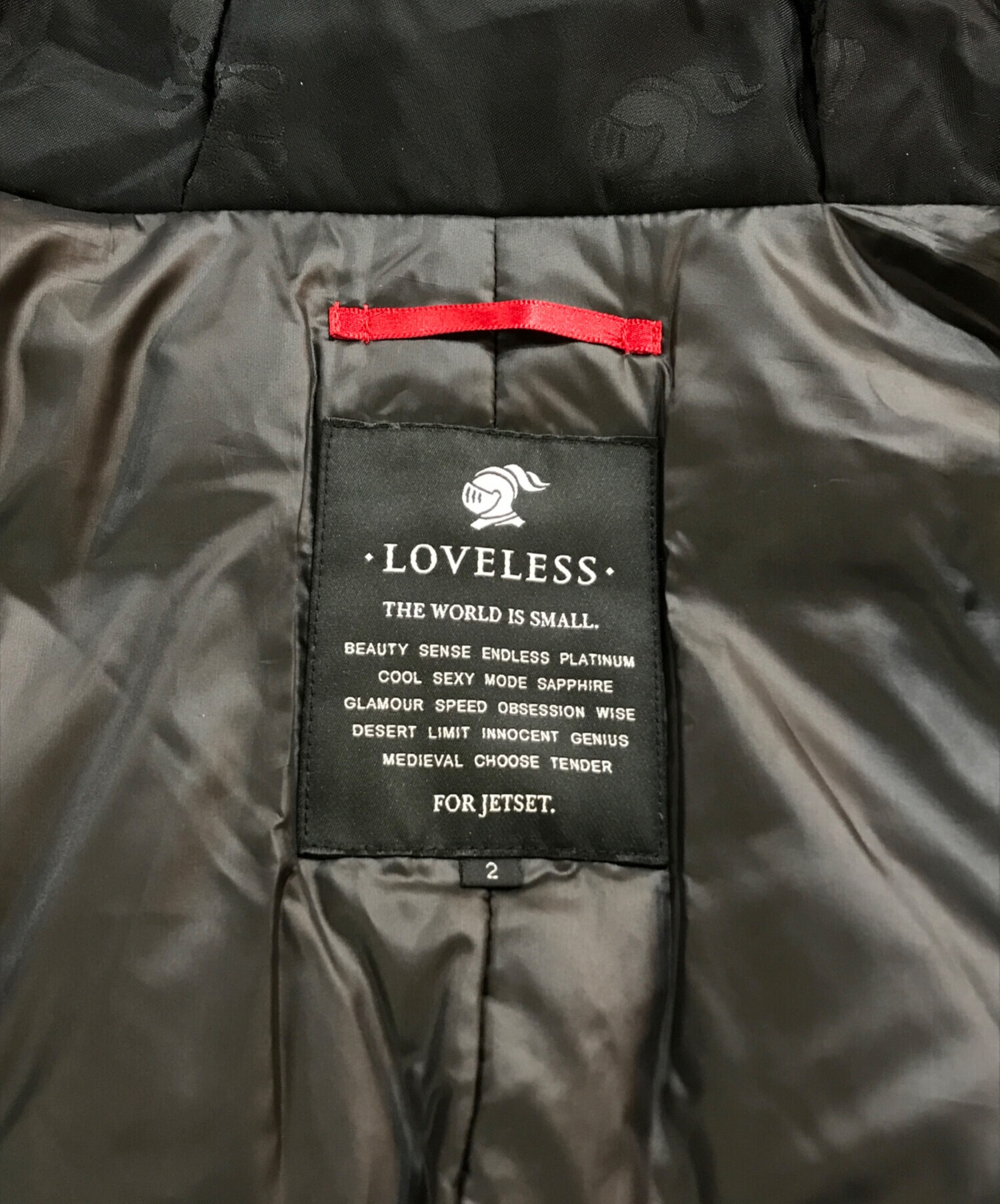 中古・古着通販】LOVELESS (ラブレス) ホワイトグースダウンジャケット 