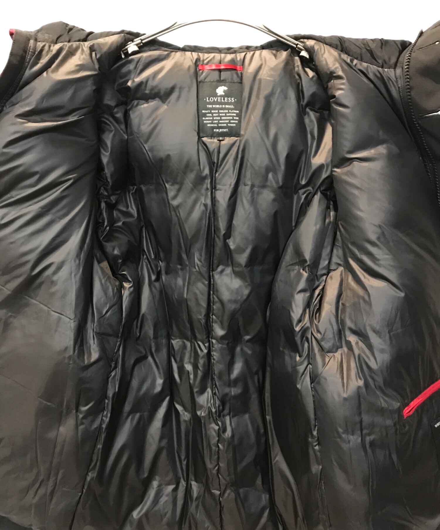 中古・古着通販】LOVELESS (ラブレス) ホワイトグースダウンジャケット 