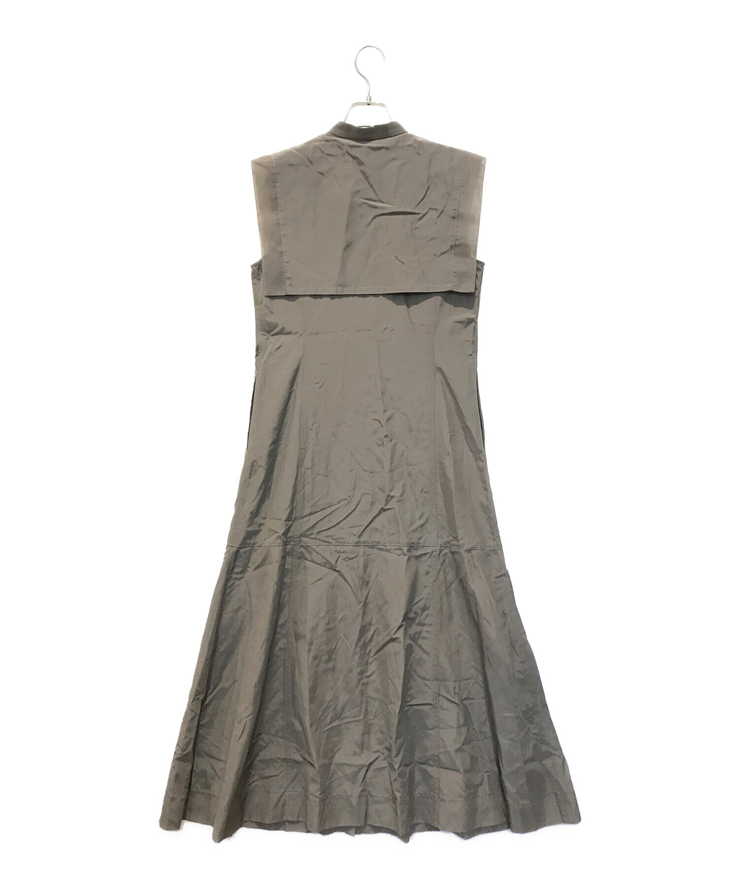 未使用品 ステュディオス STUDIOUS ワンピース ノースリーブ 0 グレー /☆K ▲H STUDIOUS - 新品未使用タグ付STUDIOUS ソフトポンチフレアーOPの