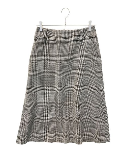 MARGARET HOWELL グレーホワイト タイトスカート MARGARET HOWELL グレーホワイト タイトスカート MARGARET HOWELL