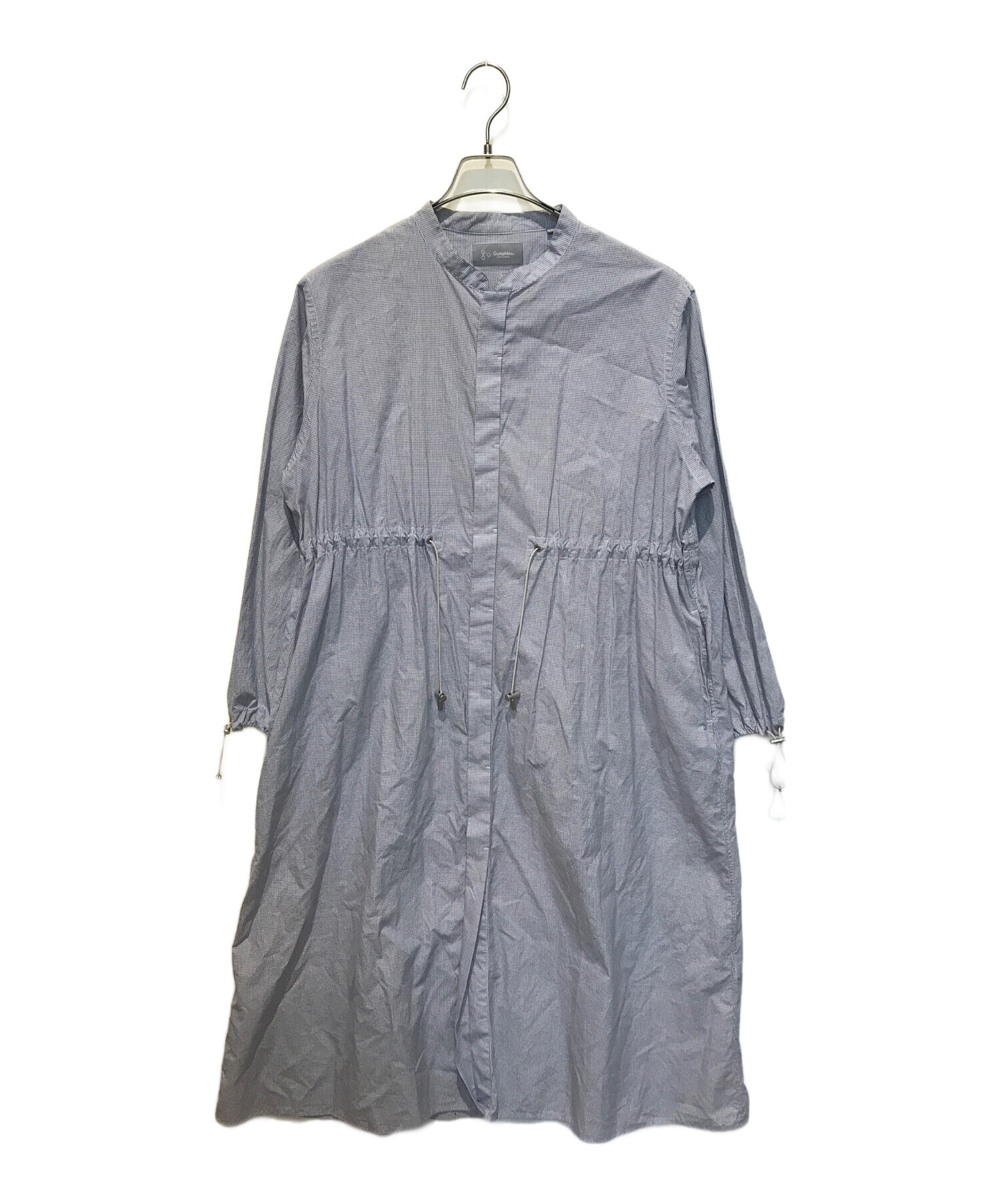 ふぐり1 中古・古着通販】Gymphlex (ジムフレックス) バンドカラーシャツ