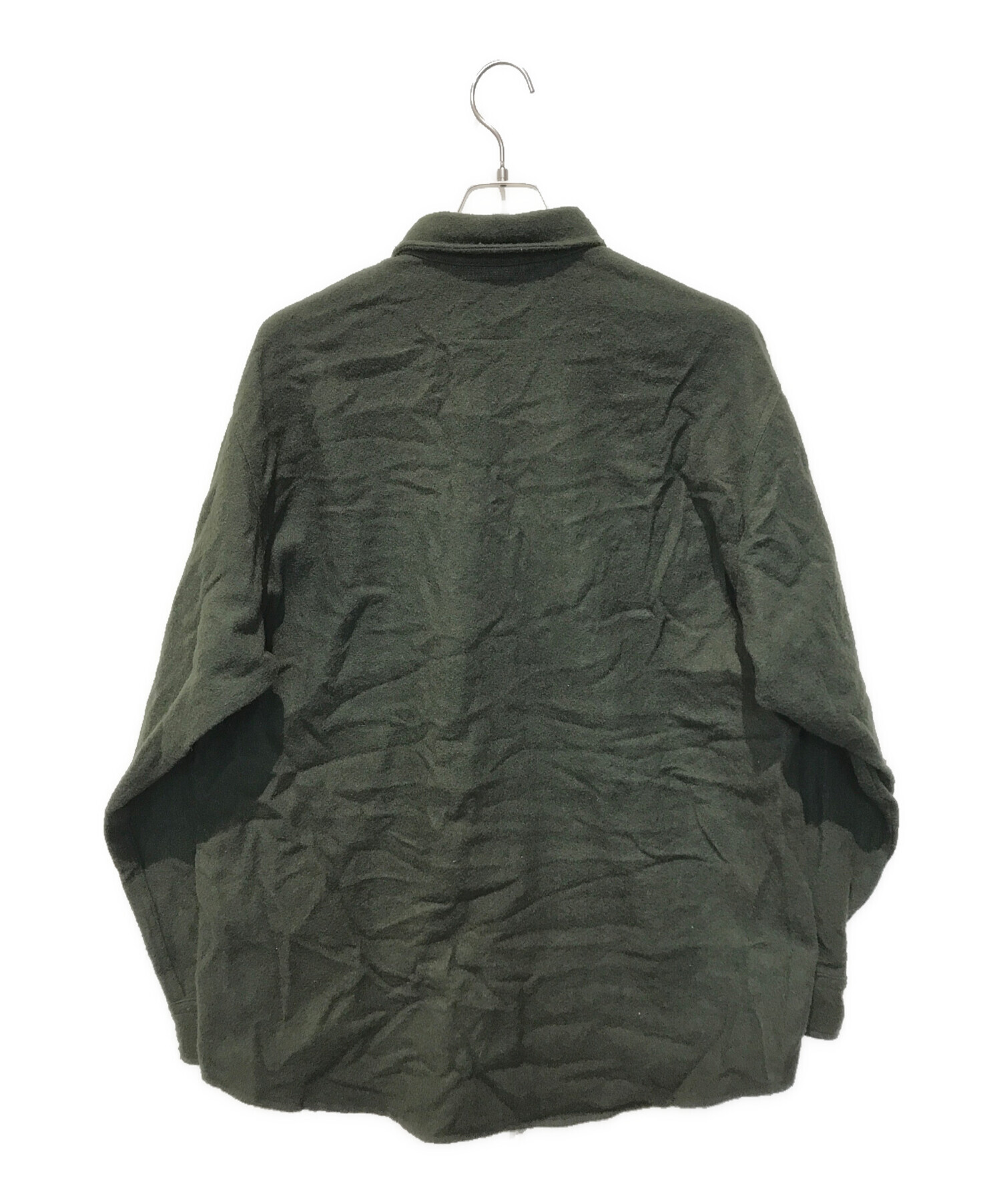 中古・古着通販】WOOLRICH (ウールリッチ) ネルシャツ グリーン サイズ