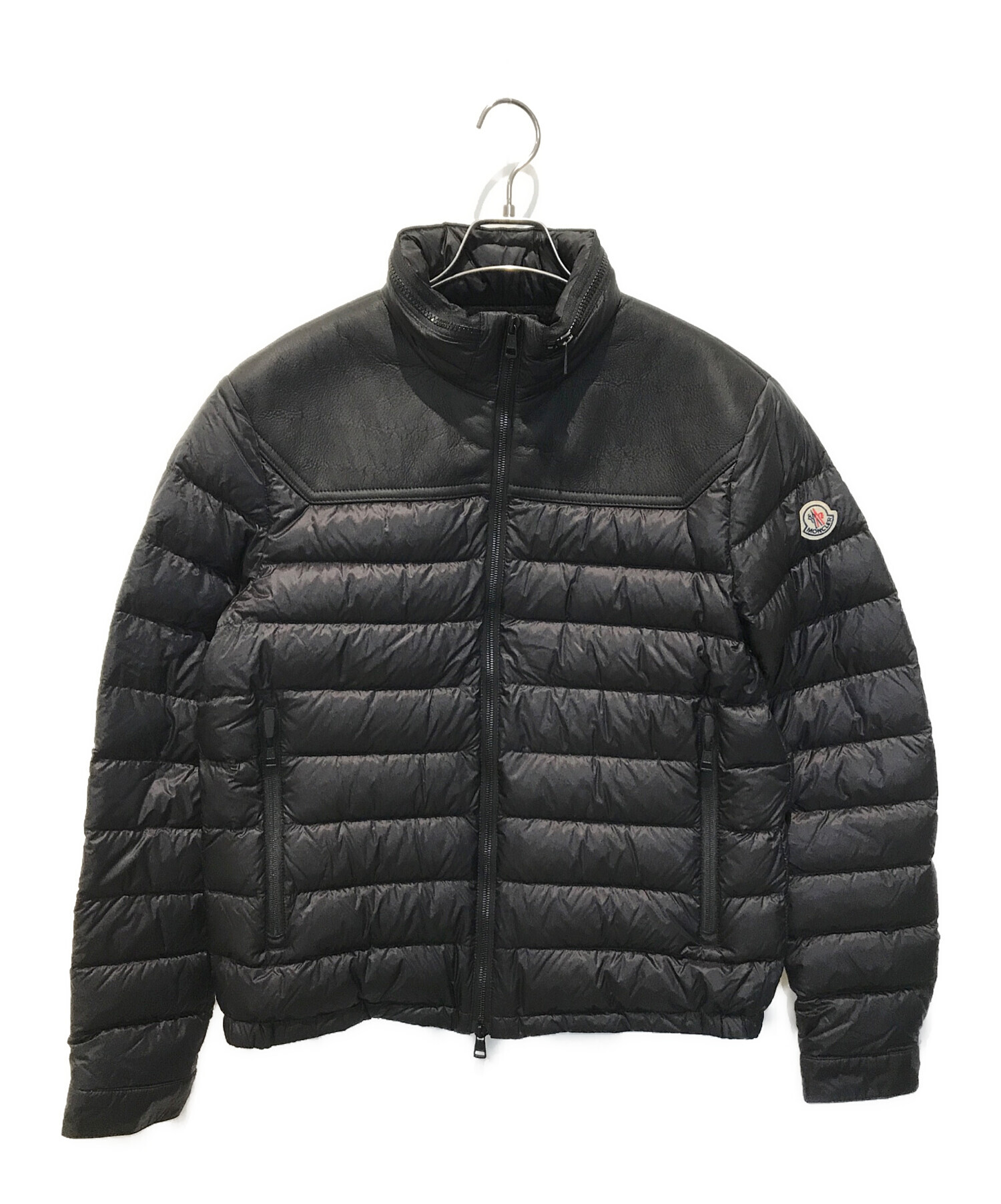 中古・古着通販】MONCLER (モンクレール) ムートン切替ダウン