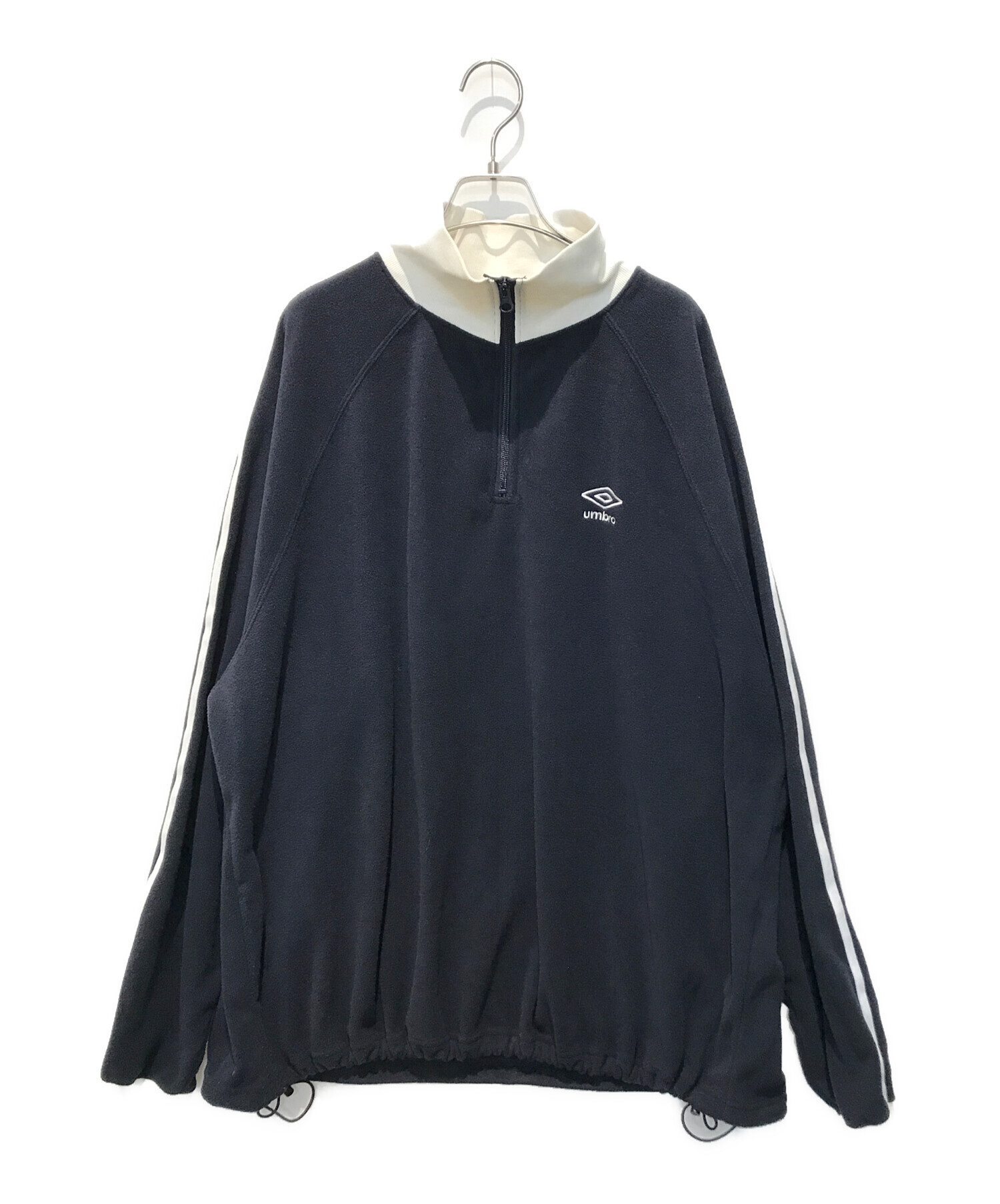 中古・古着通販】UMBRO (アンブロ) ハーフジップ刺繍ロゴ