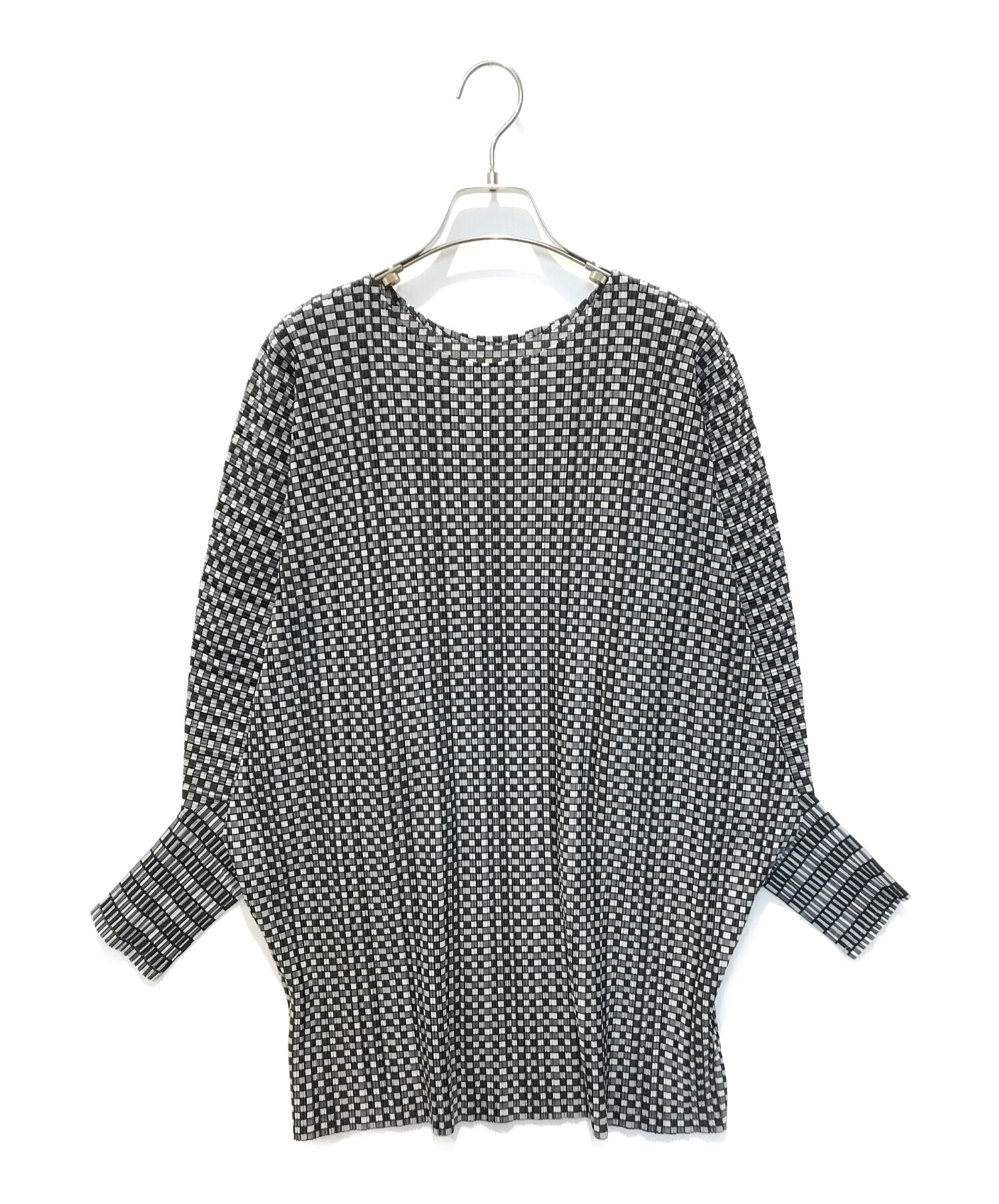中古・古着通販】PLEATS PLEASE (プリーツプリーズ) シワ加工ブラウス 