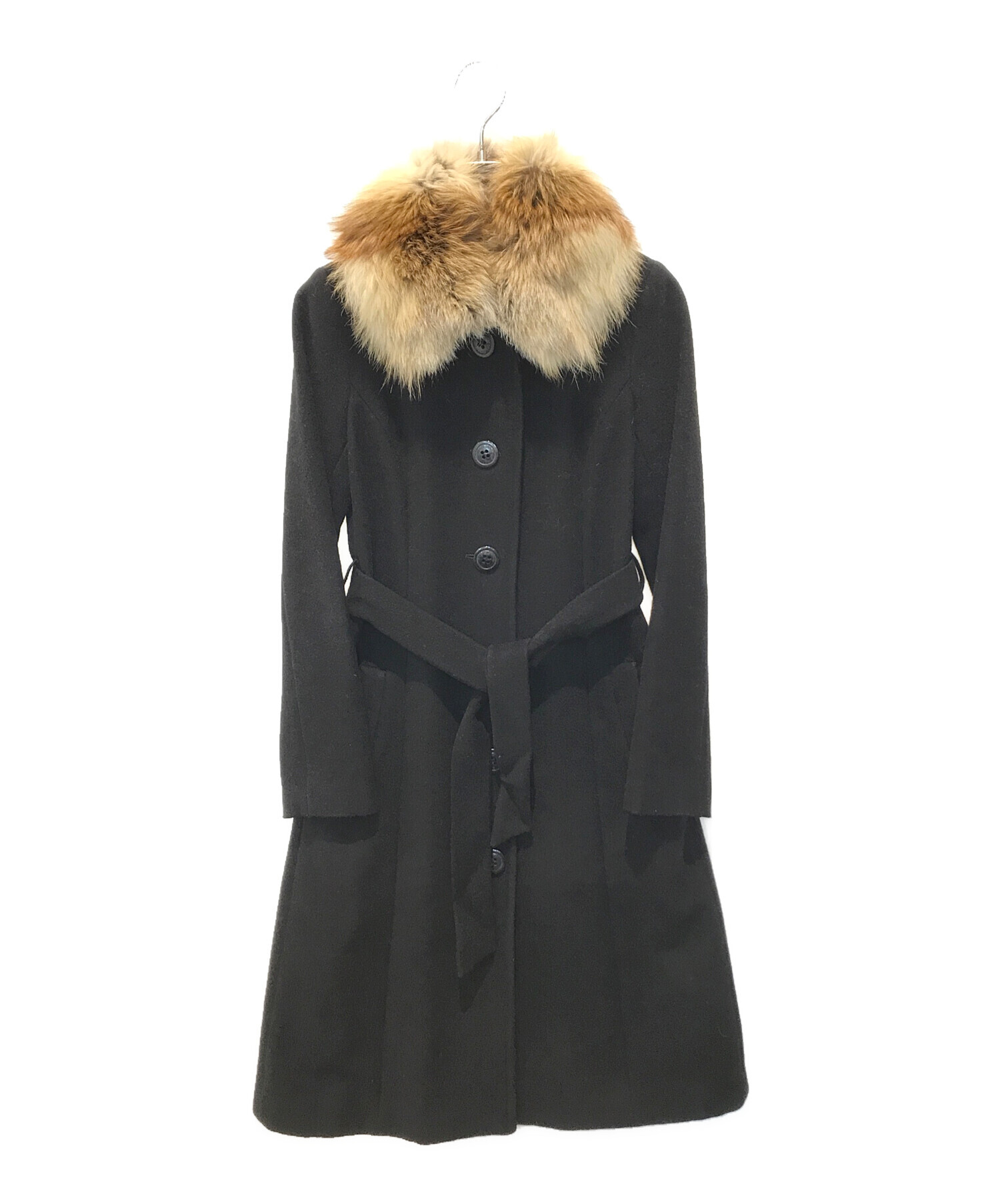 バーバリーブルーレーベル　ファー付きコート Burberry BLUE LABEL ファー付きコート