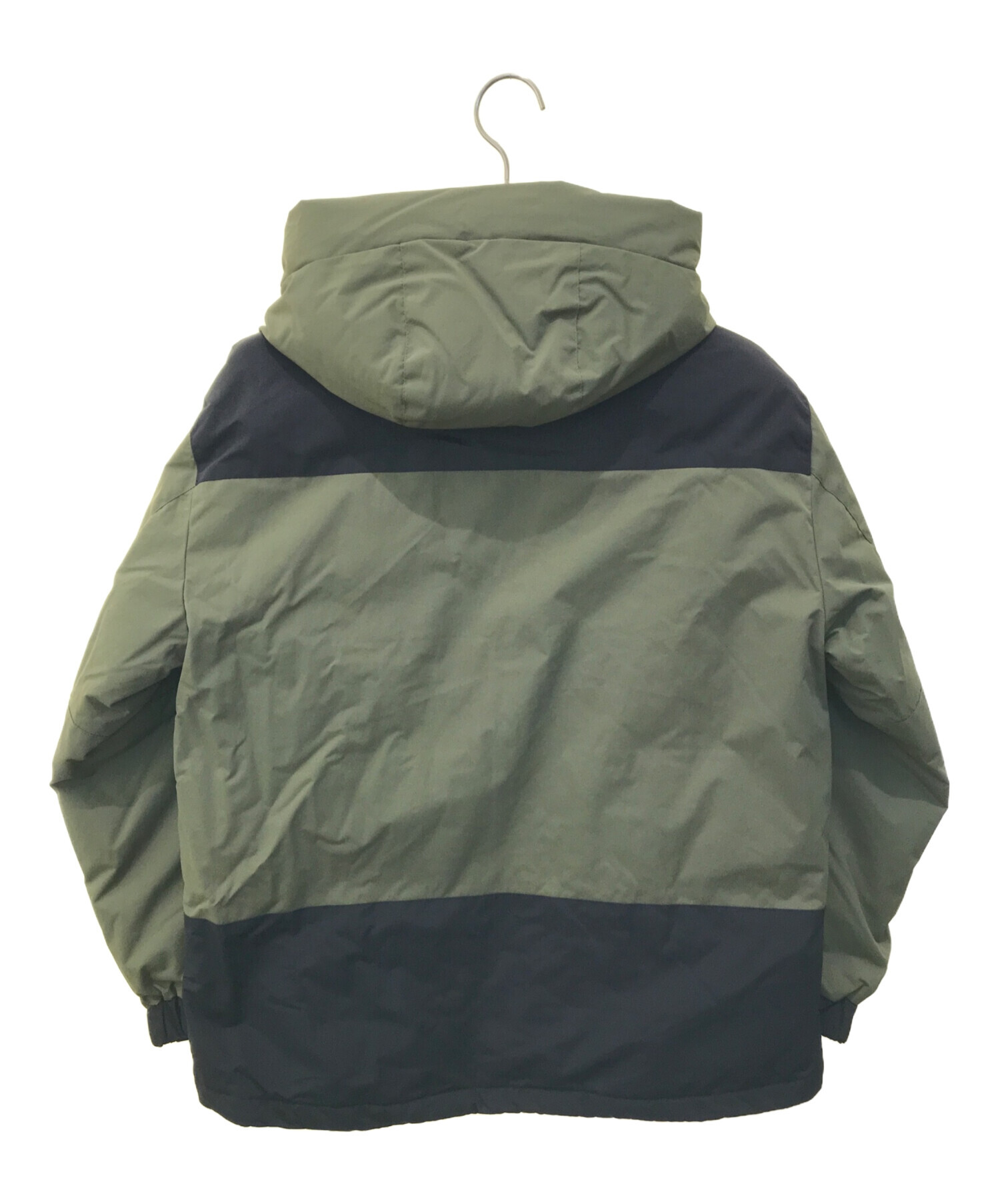 中古・古着通販】CAMP 7 (キャンプ7) 切替フードダウンジャケット