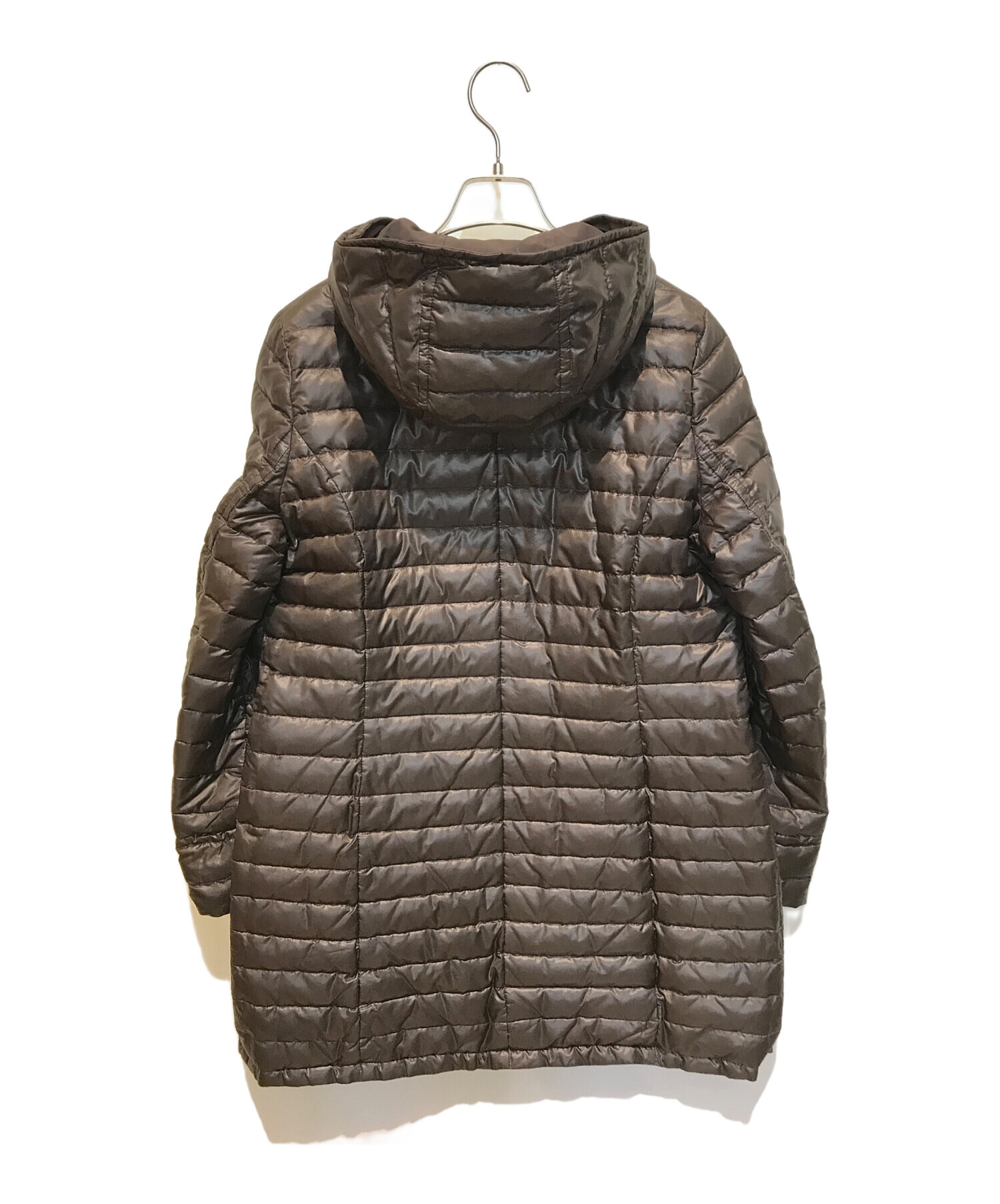 中古・古着通販】LEILIAN (レリアン) ダウンコート ブラウン サイズ