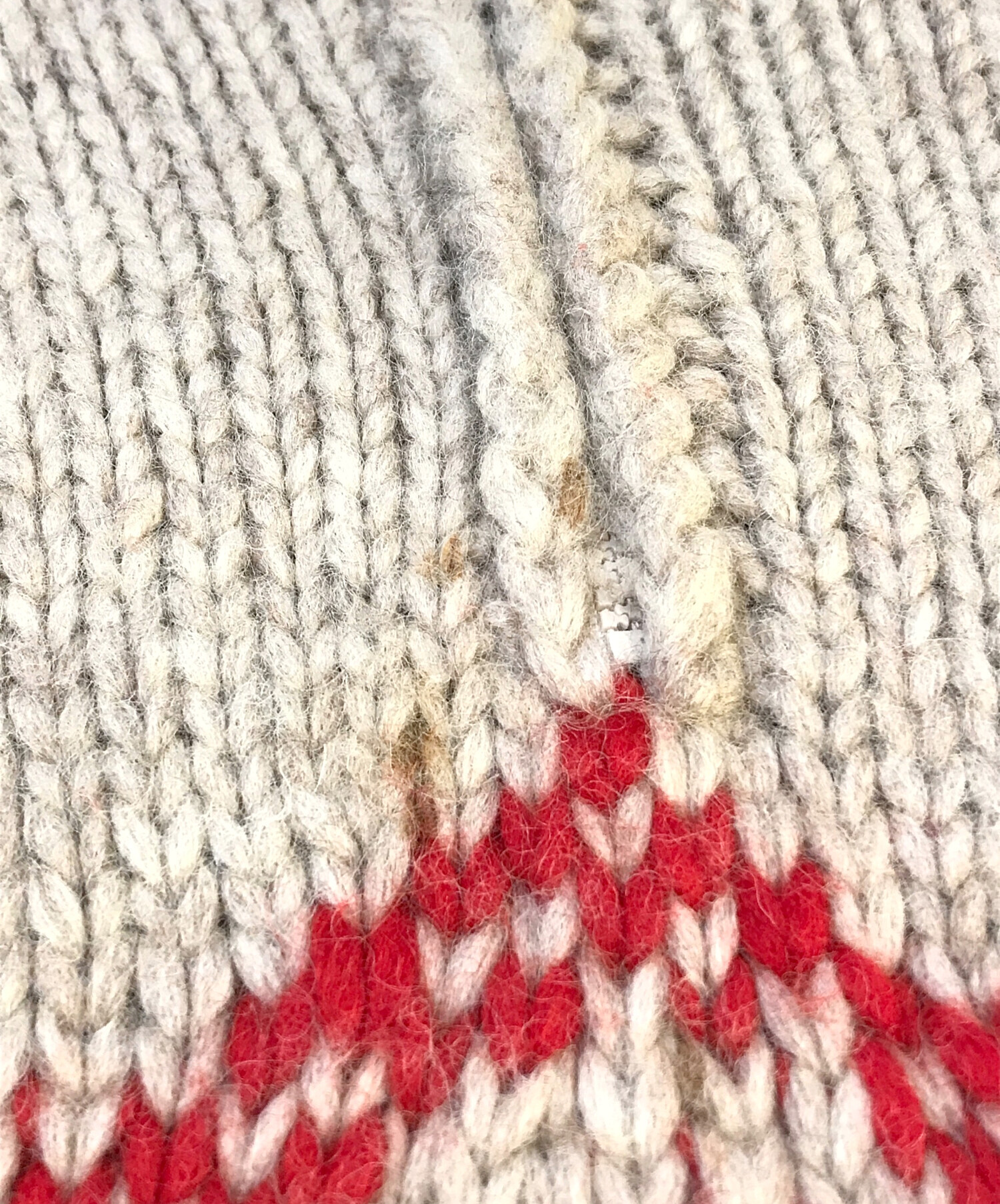 中古・古着通販】KANATA (カナタ) ハーフジップカウチンニット