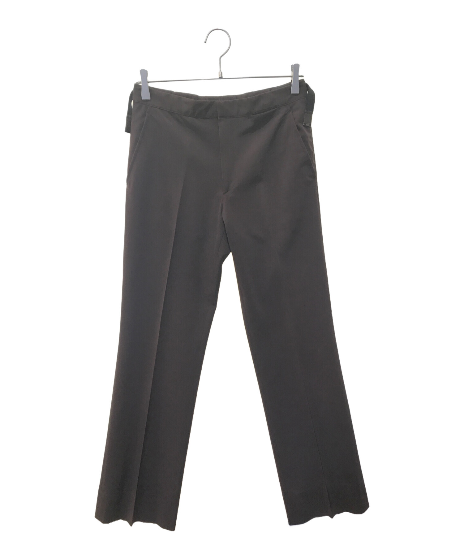 中古・古着通販】PRADA (プラダ) パンツ ブラウン サイズ:44｜ブランド 