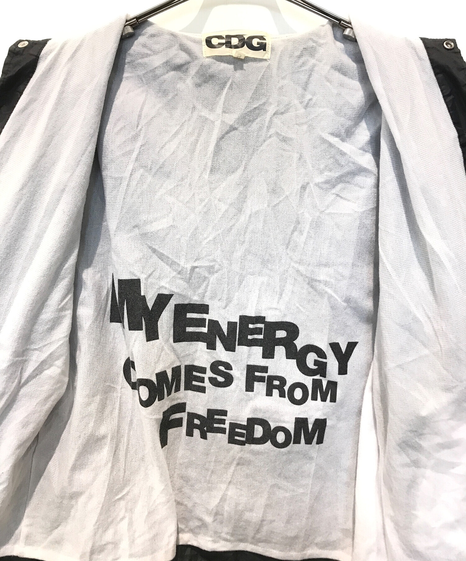 中古・古着通販】CDG (シーディージー) ジャケット SZ-J004 ブラック