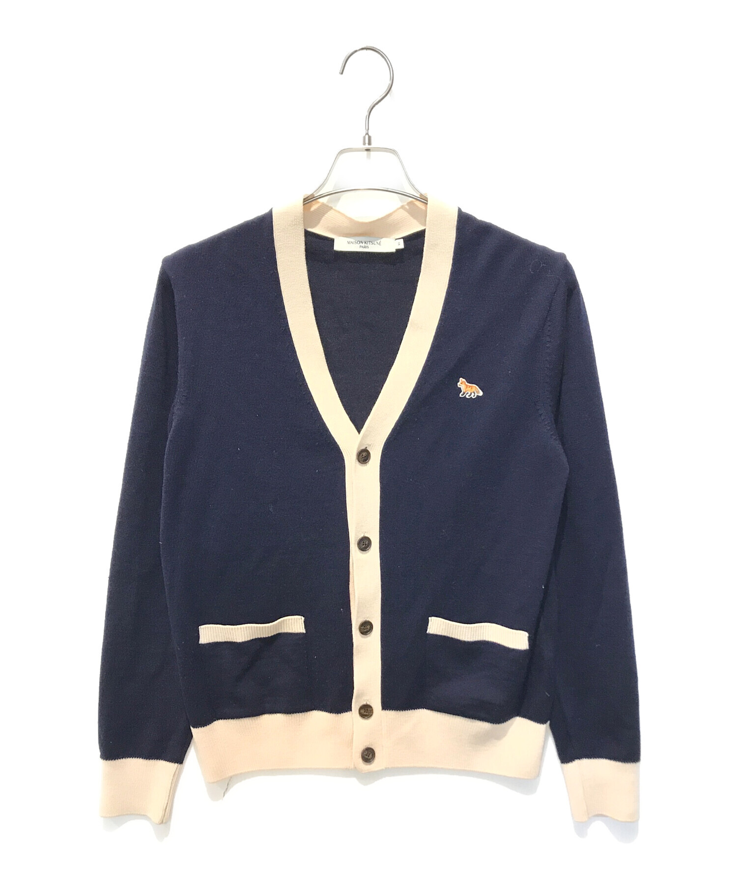 中古・古着通販】MAISON KITSUNE (メゾンキツネ) カーディガン 