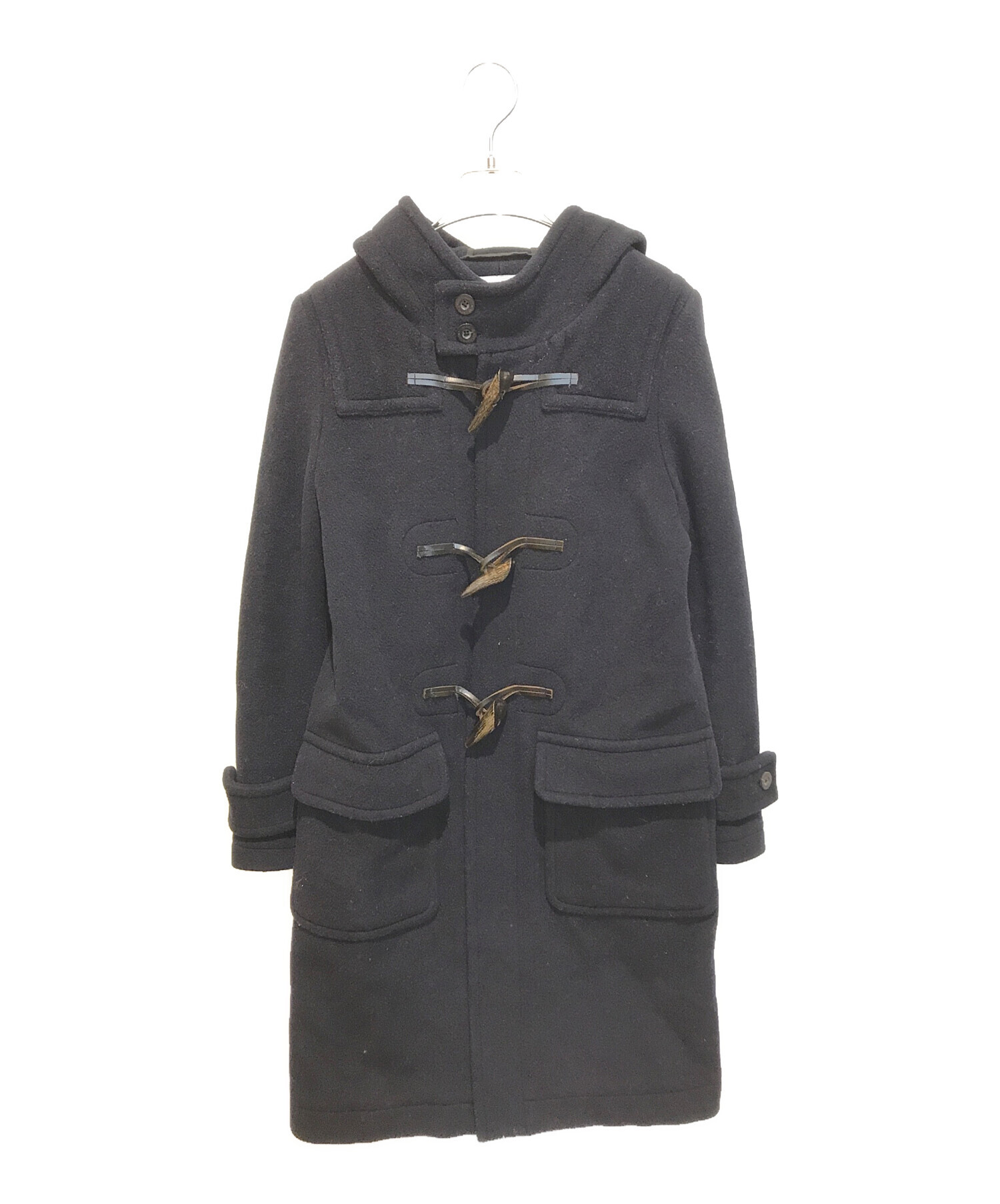 中古・古着通販】HYKE (ハイク) コート ネイビー サイズ:2