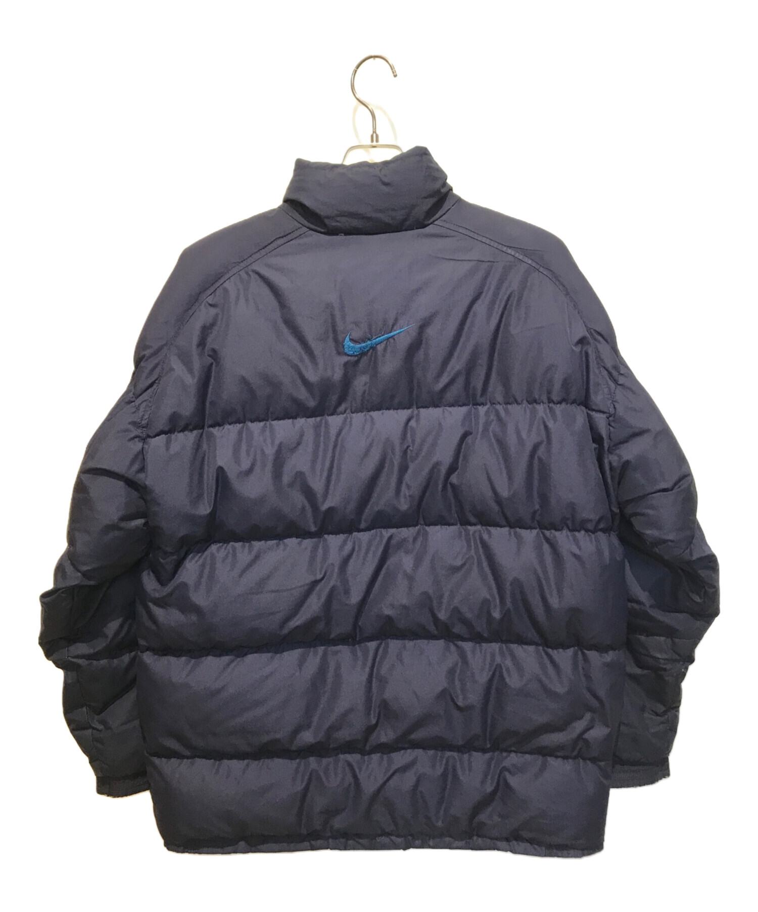 中古・古着通販】NIKE (ナイキ) ダウンジャケット ネイビー サイズ:M