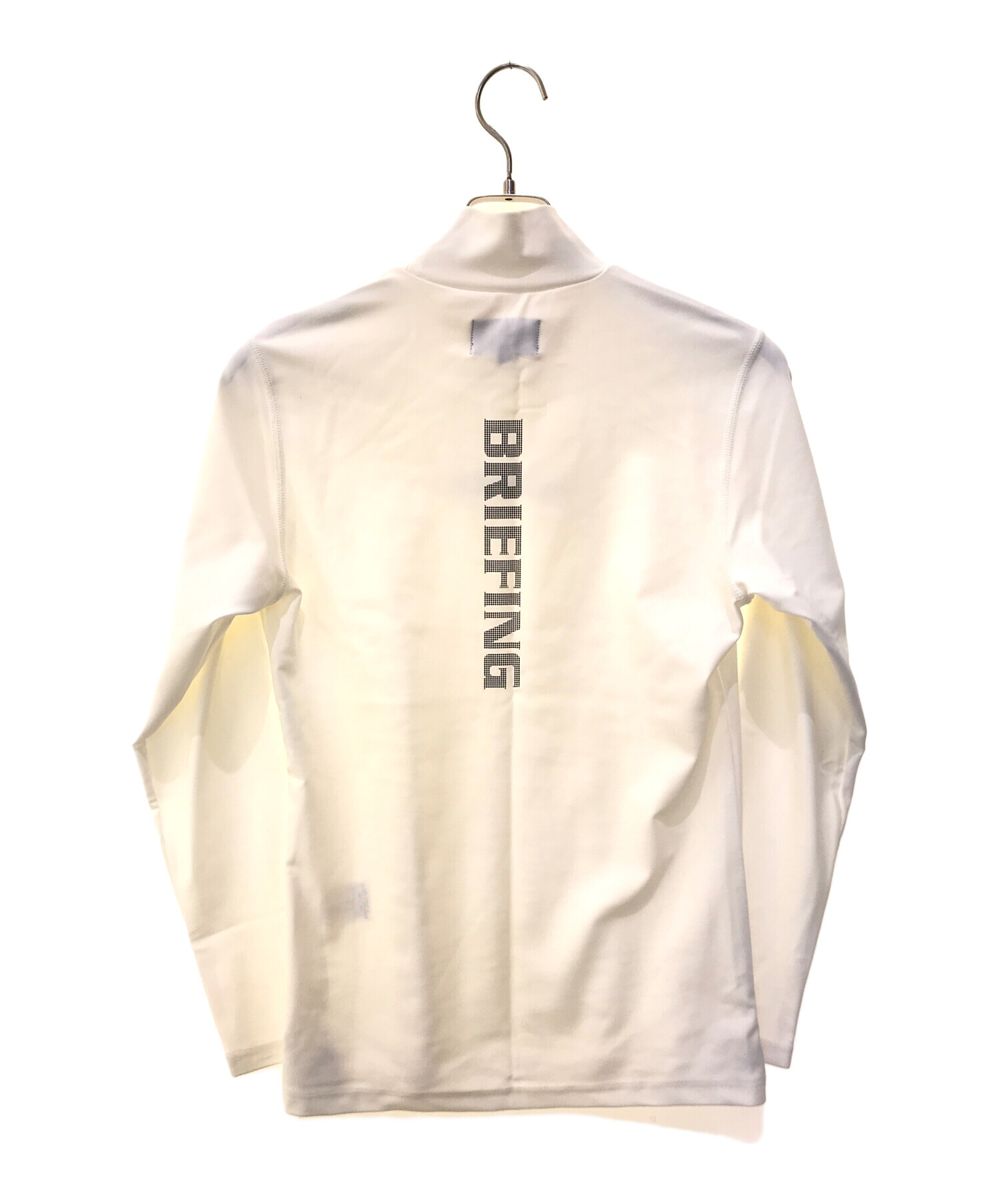 BRIEFING ハイネック ストレッチロングスリーブシャツ