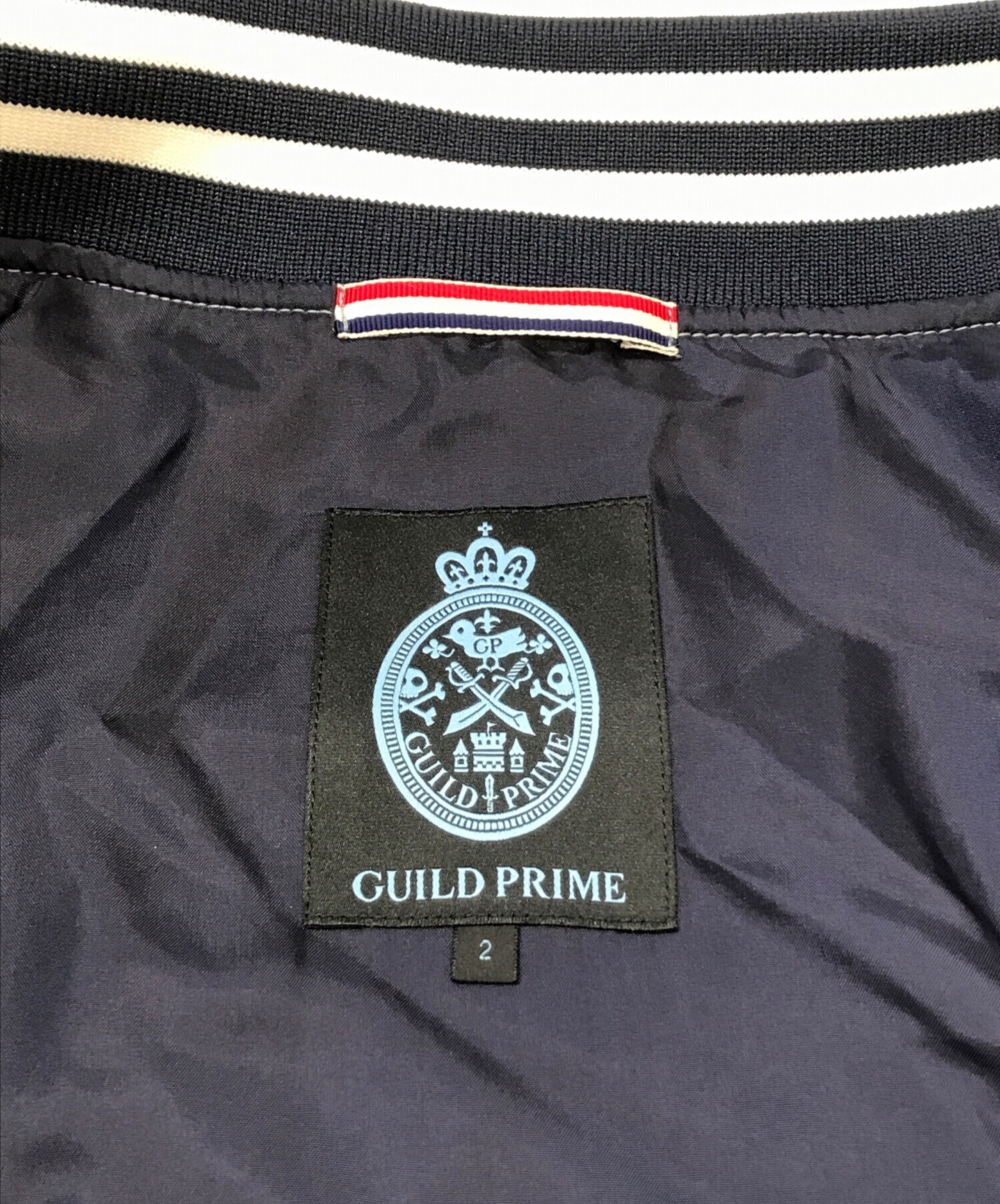 中古・古着通販】GUILD PRIME (ギルドプライム) ジャケット ネイビー