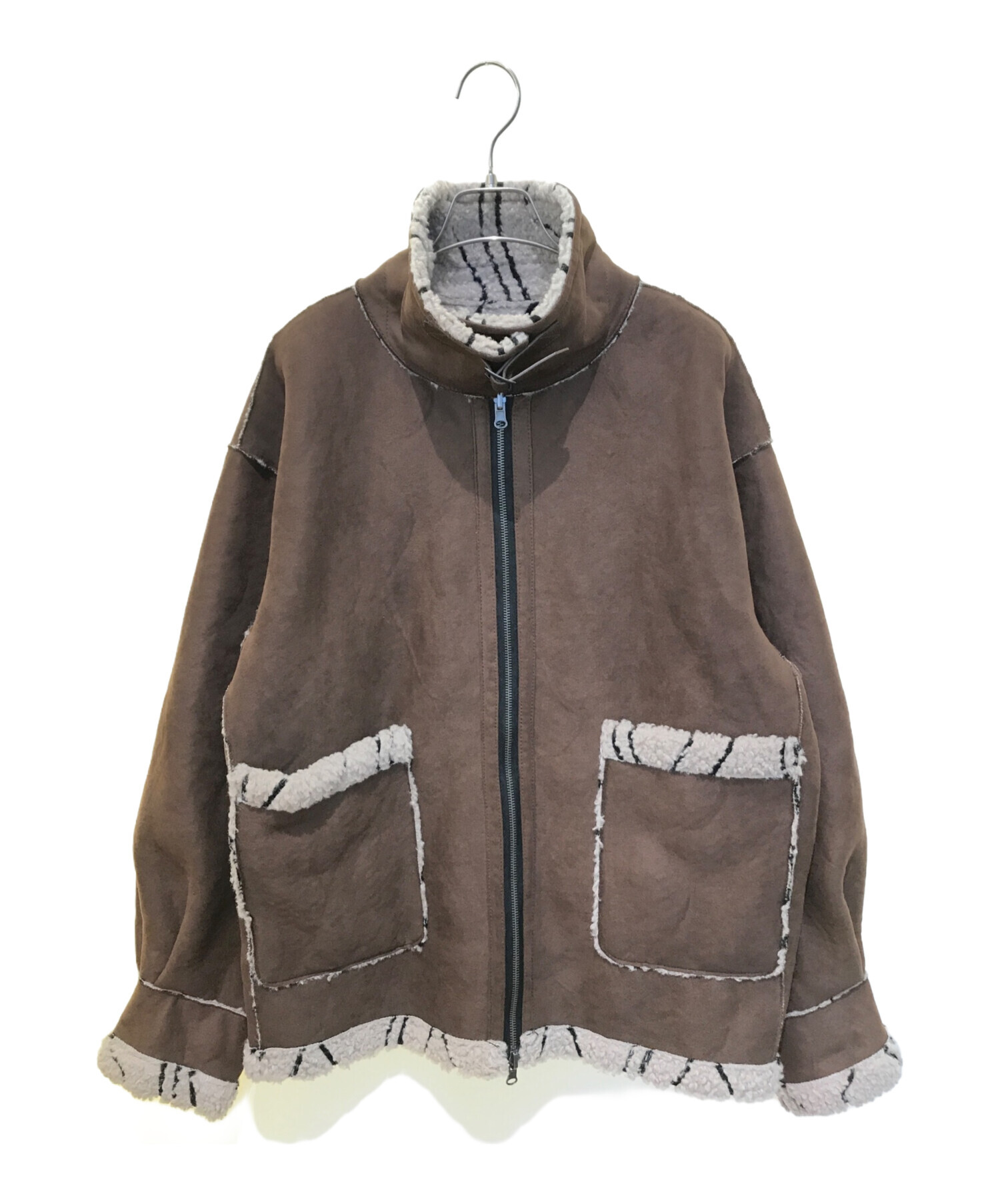 Kastane ウェーブボアフライトジャケット KASTANE (カスタネ) ウェーブ