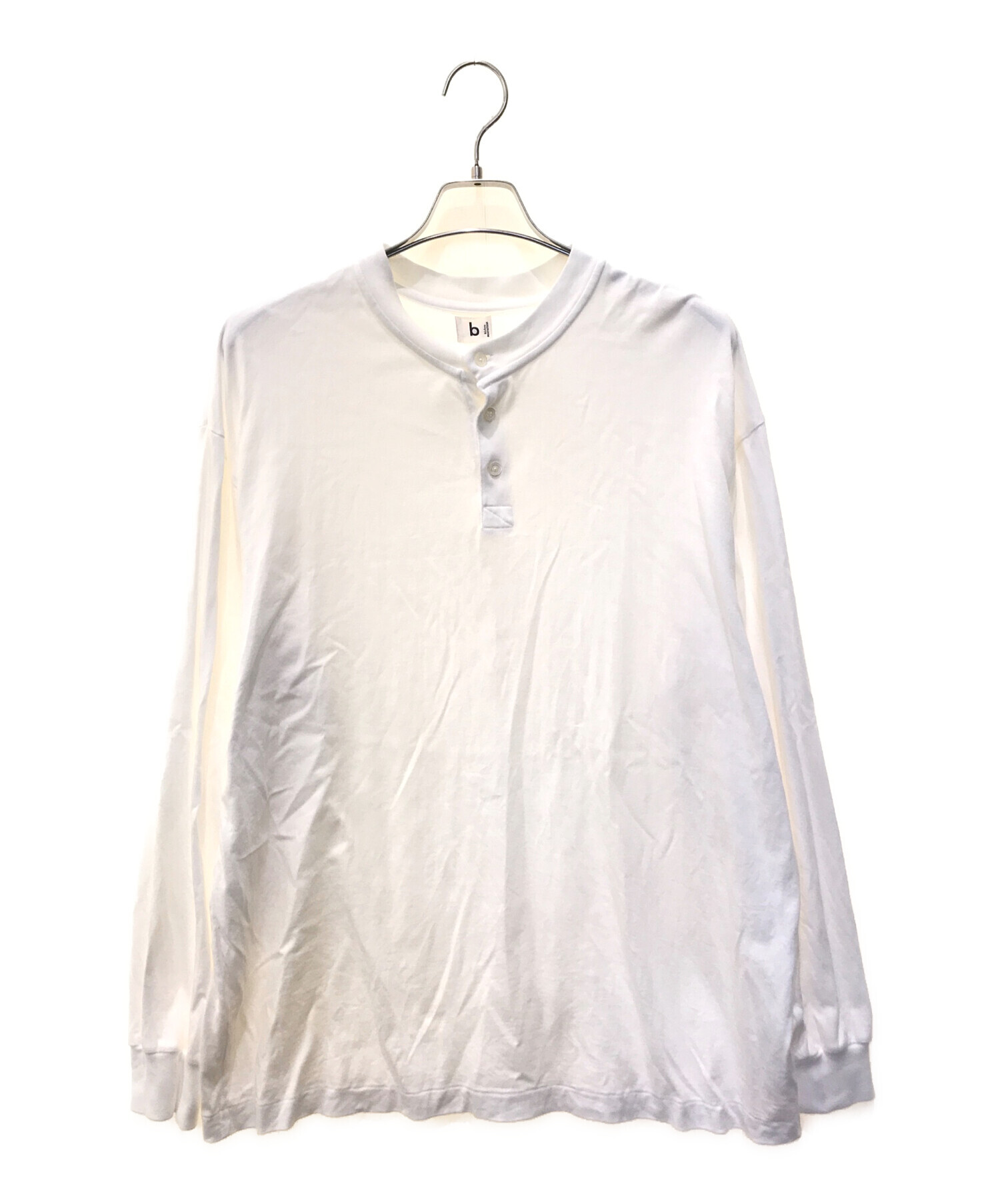 中古・古着通販】blurhms (ブラームス) ヘンリーネックカットソー 