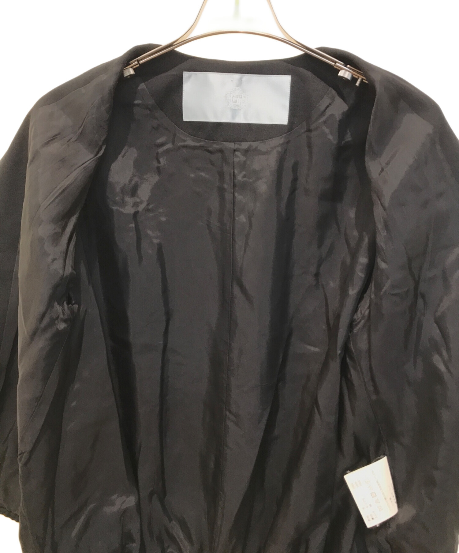 中古・古着通販】Dulcamara (ドゥルカマラ) よそいきブルゾン ブラック 