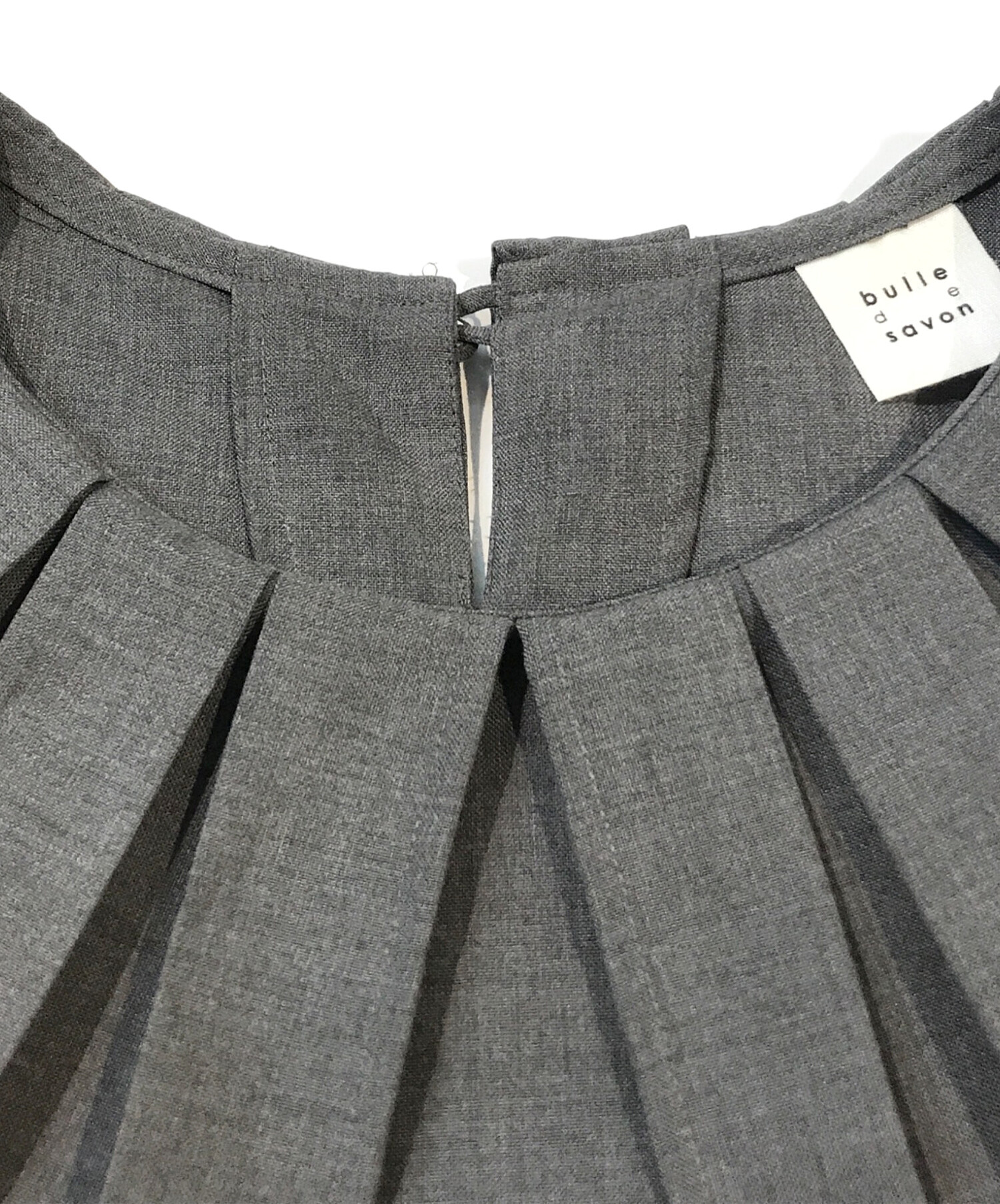 中古・古着通販】bulle de savon (ビュル デ サボン) T/W Pleats 