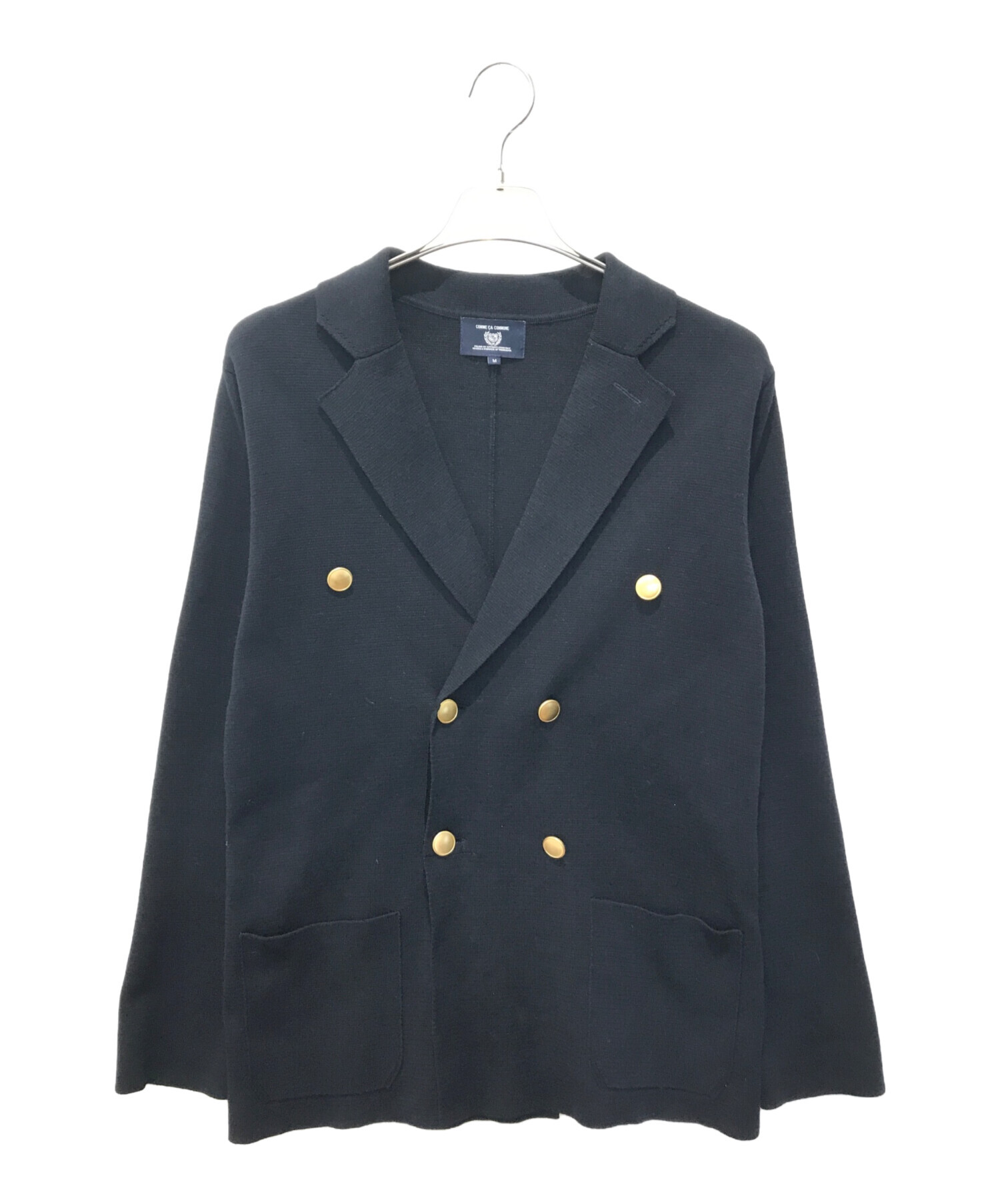 中古・古着通販】COMME CA COMMUNE (コムサコミューン) 金釦 ダブル 