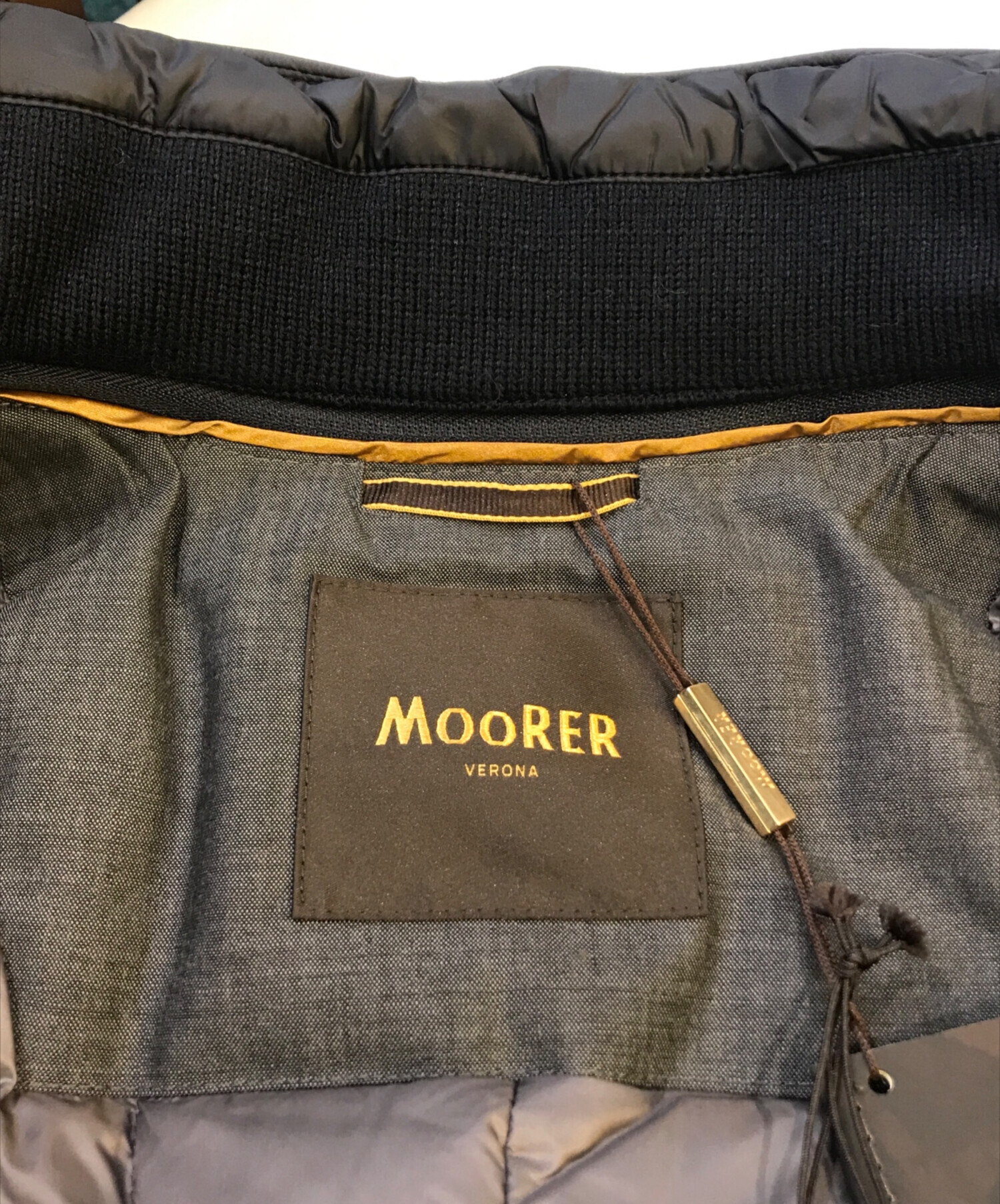 中古・古着通販】MOORER (ムーレー) ウールカシミヤダウンコート 