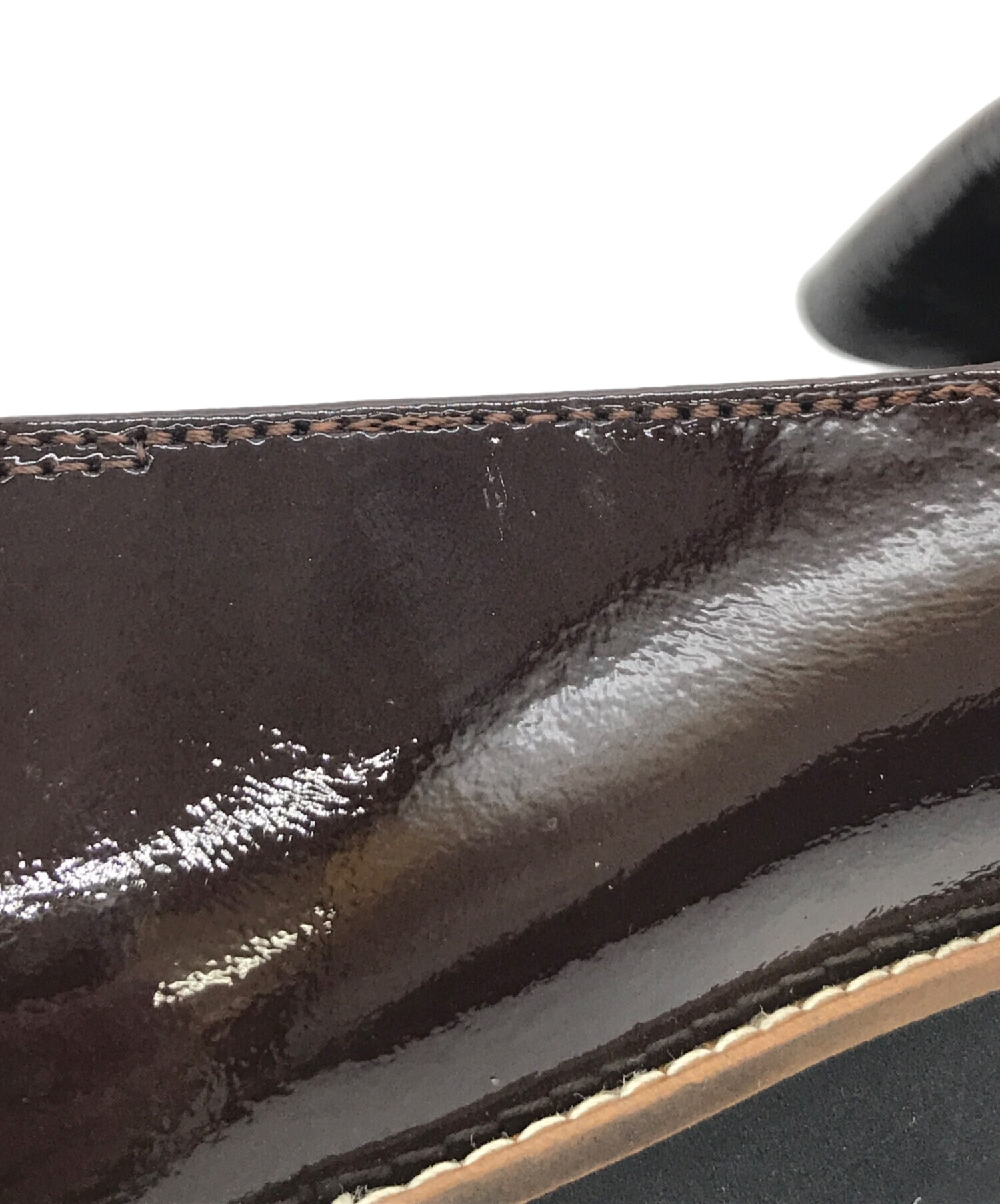 中古・古着通販】ampio (アンピオ) タッセルローファー 3107 ブラウン 