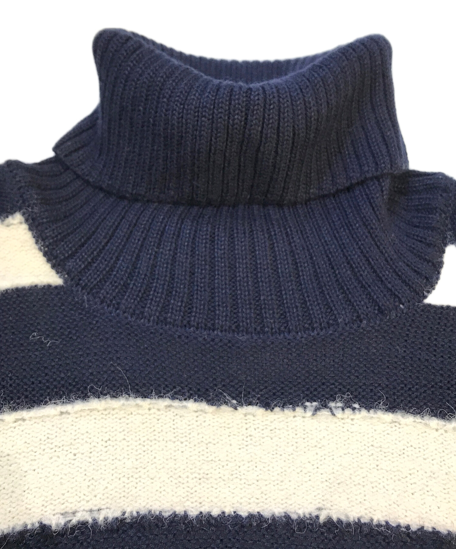 中古・古着通販】DIESEL (ディーゼル) アルパカブレンドボーダー