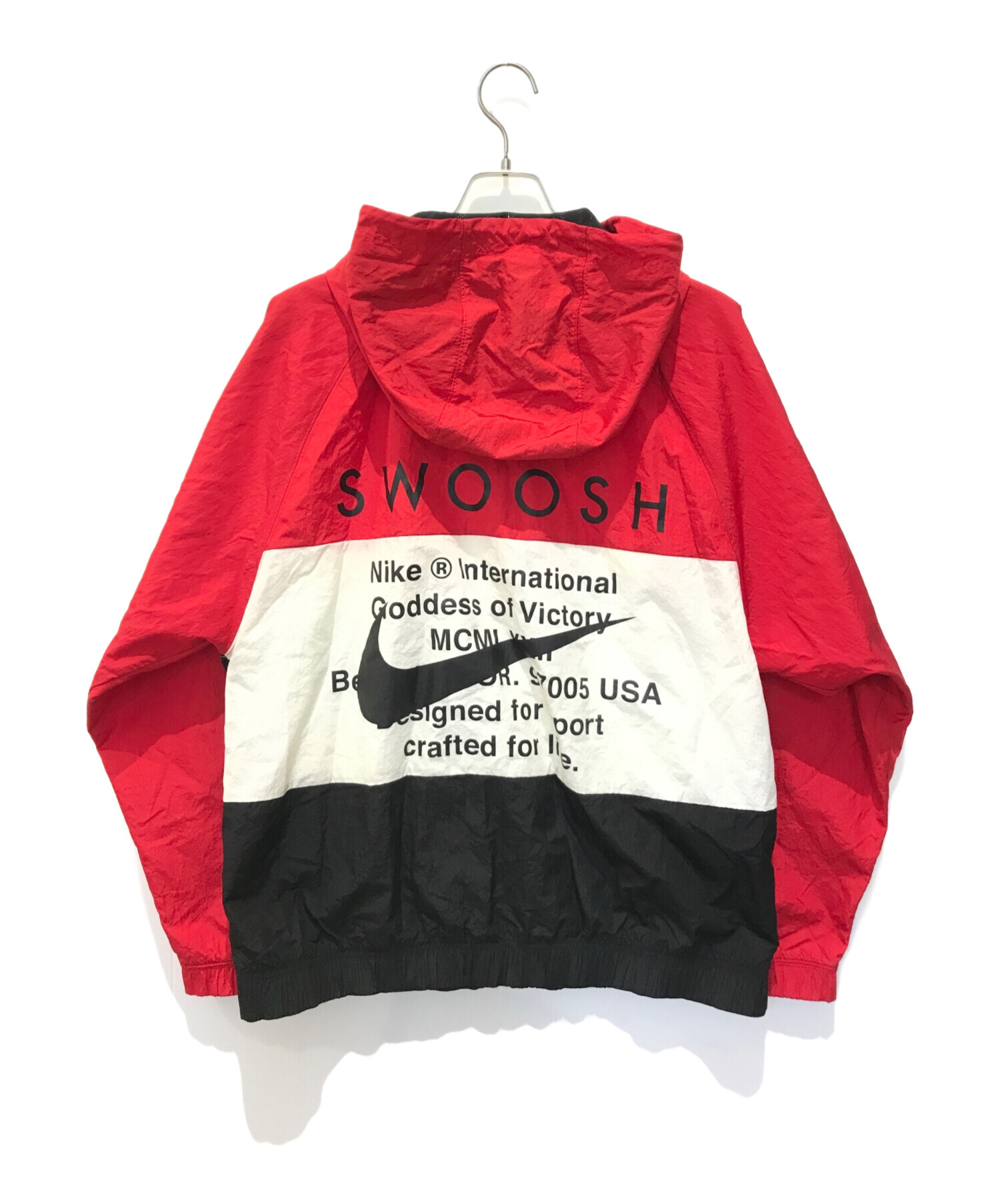 中古・古着通販】NIKE (ナイキ) スウッシュ フーディウーブン 