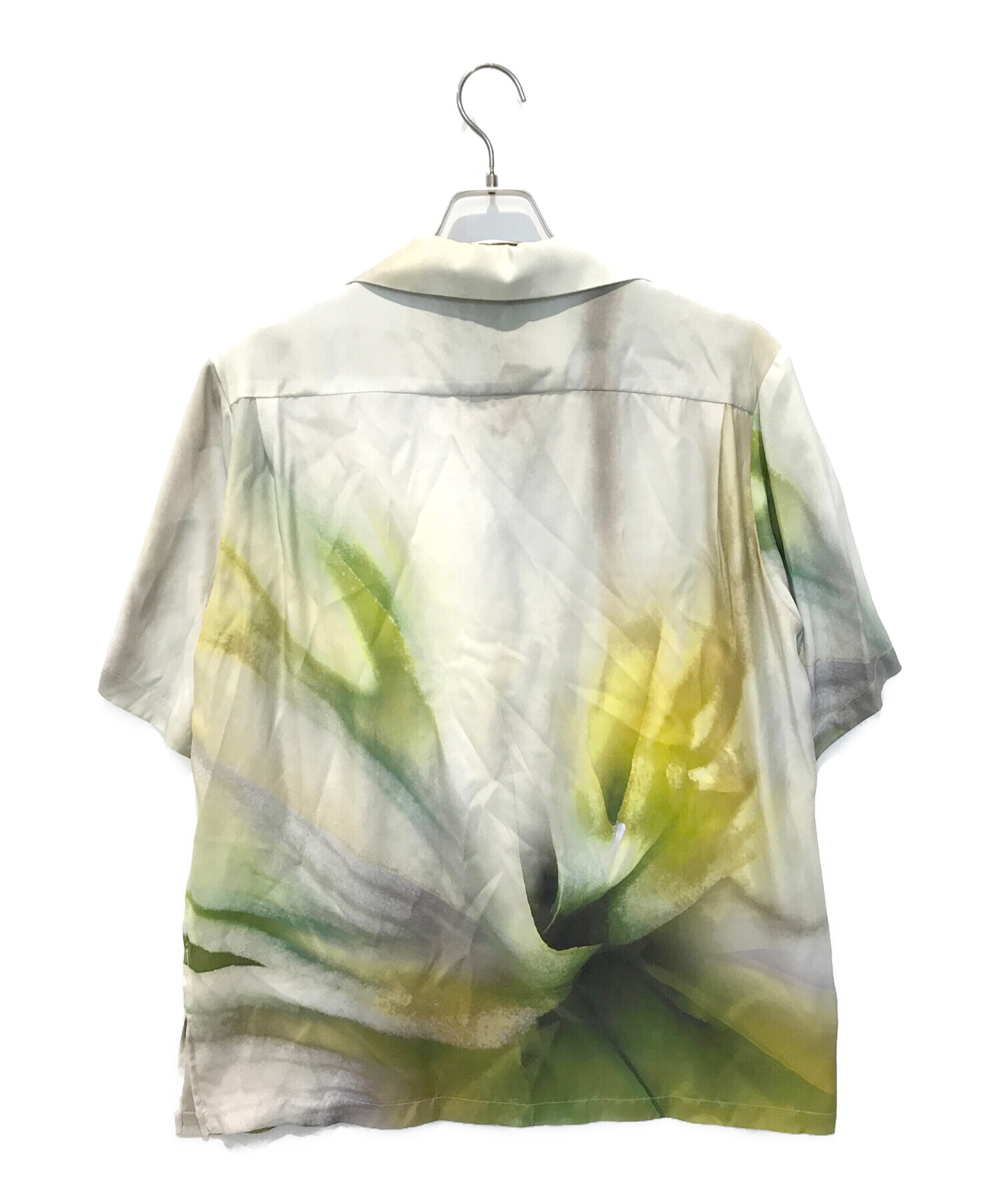 中古・古着通販】TAAKK (ターク) SILK OPEN COLLAR SHIRTS 中古・古着通販】TAAKK (ターク) SILK OPEN COLLAR SHIRTS