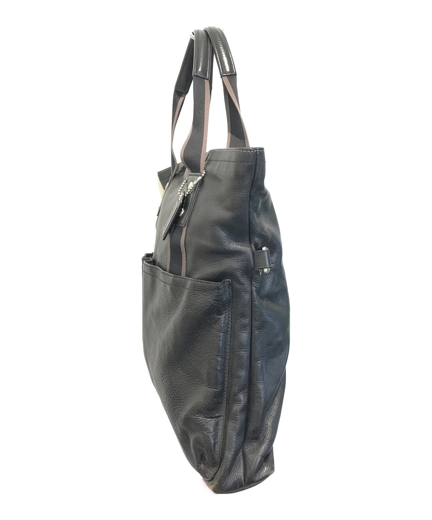 中古・古着通販】COACH (コーチ) 2WAYバッグ F70558 ブラック 